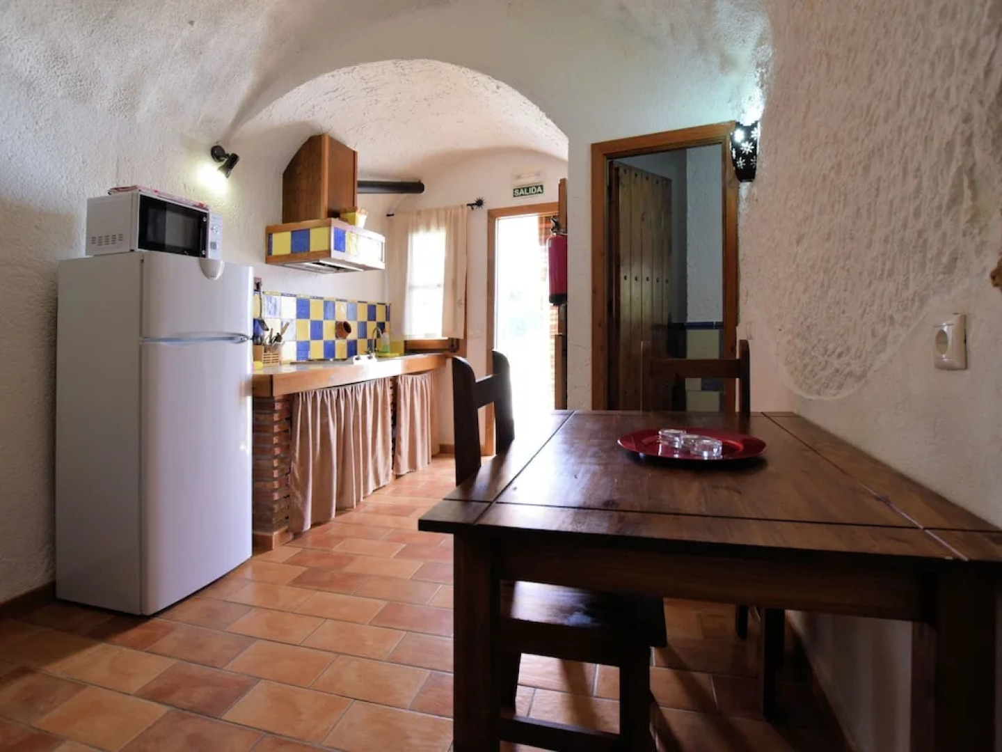 Cave House With Private Terrace on a Small Complex