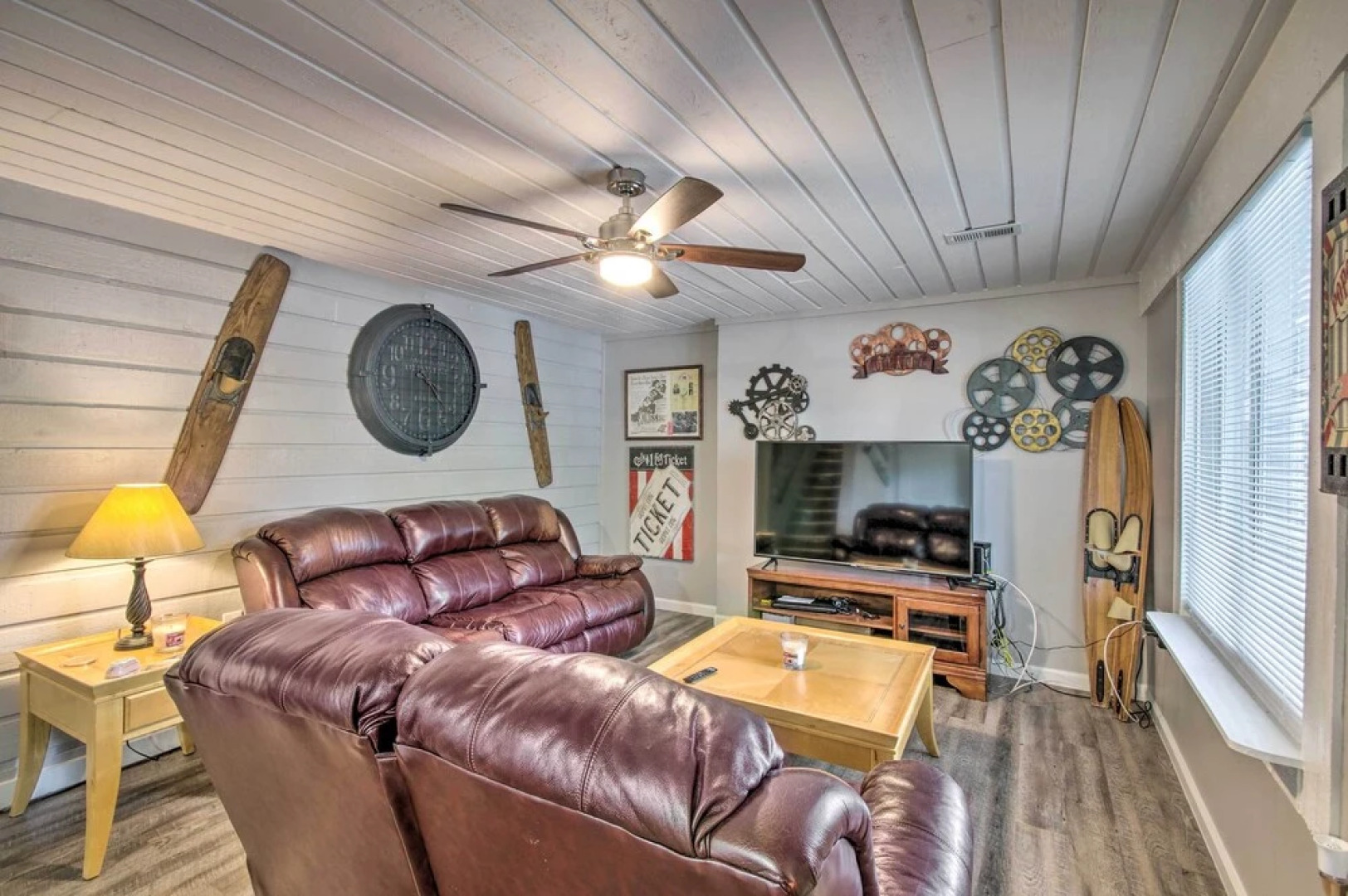 Lakefront Rocky Mount Escape w/ Dock & Grill!