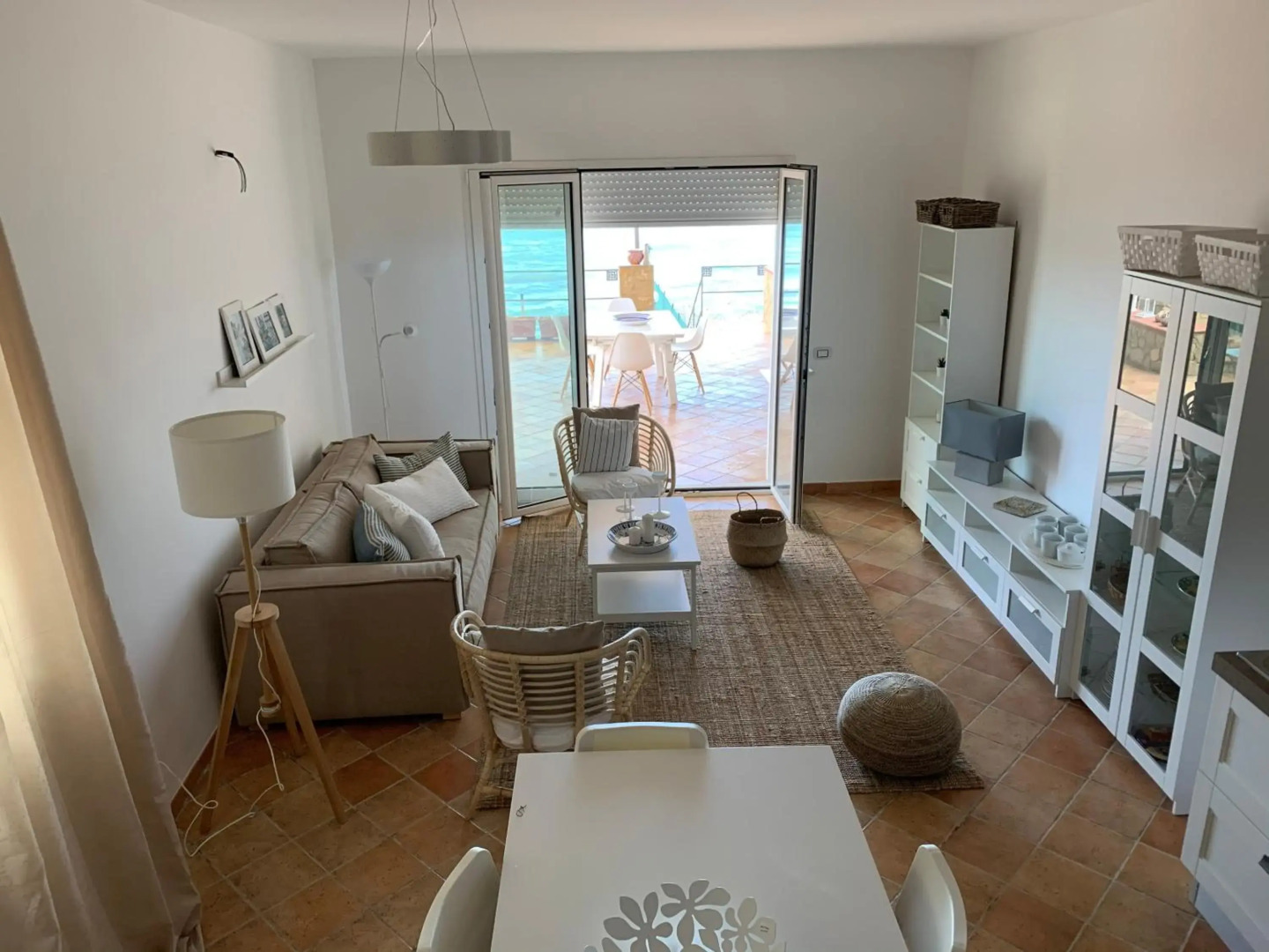 Sfondo Blu Villa sul mare