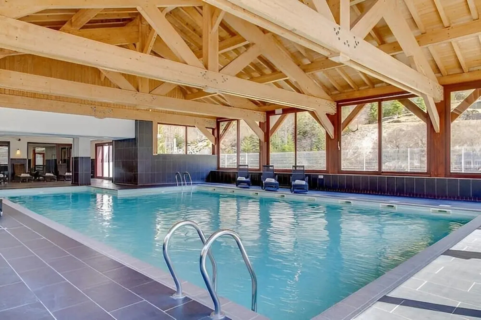 Calme nature ski à Vallorcine Mont Blanc