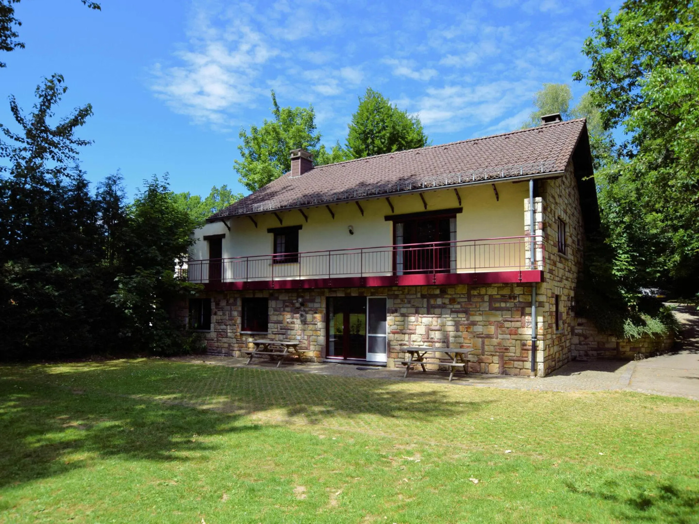 Ardennes Villa With Riverside Garden and Views