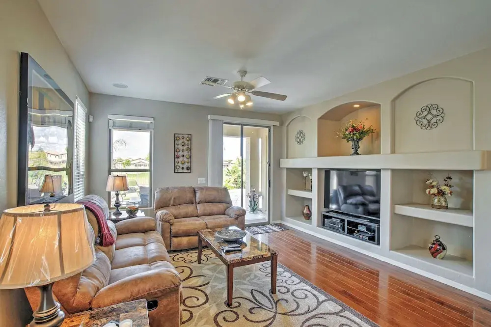 Private Pool + Golf Course View: Queen Creek Home