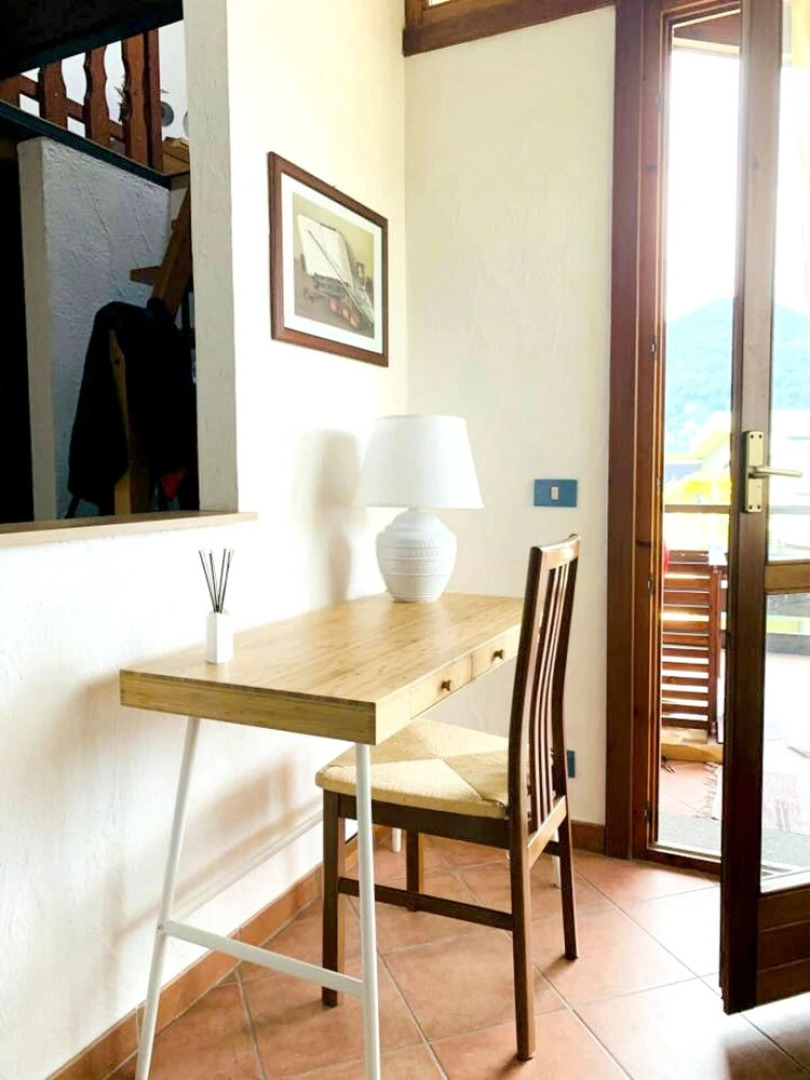Apartment With one Bedroom in Lavena Ponte Tresa, With Wonderful Lake View, Enclosed Garden and Wifi