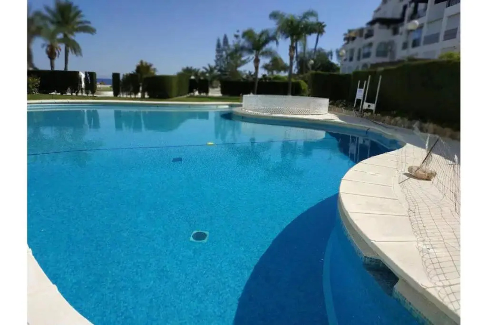 House with 3 bedrooms in Roquetas de Mar with wonderful sea view shared pool furnished terrace 75 m from the beach