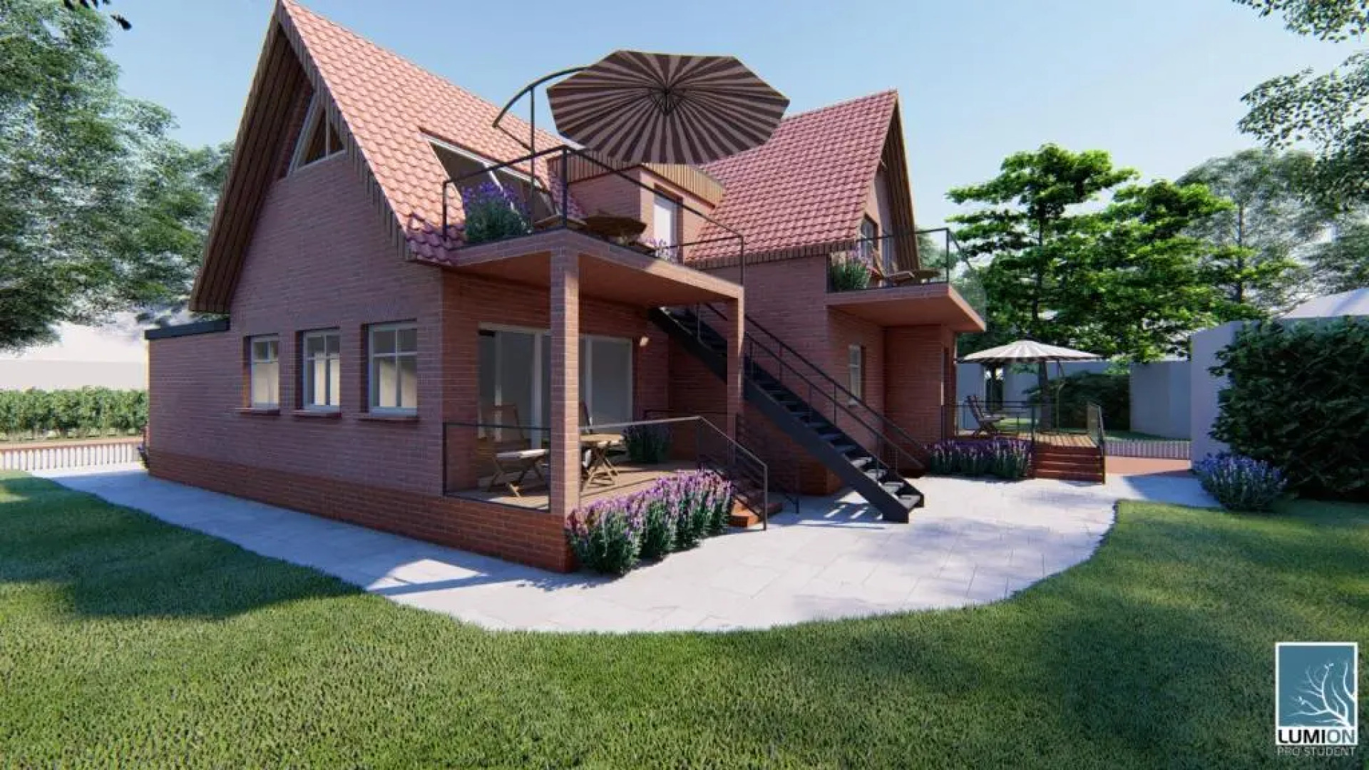 Winkelschiffchen IV mit Sauna