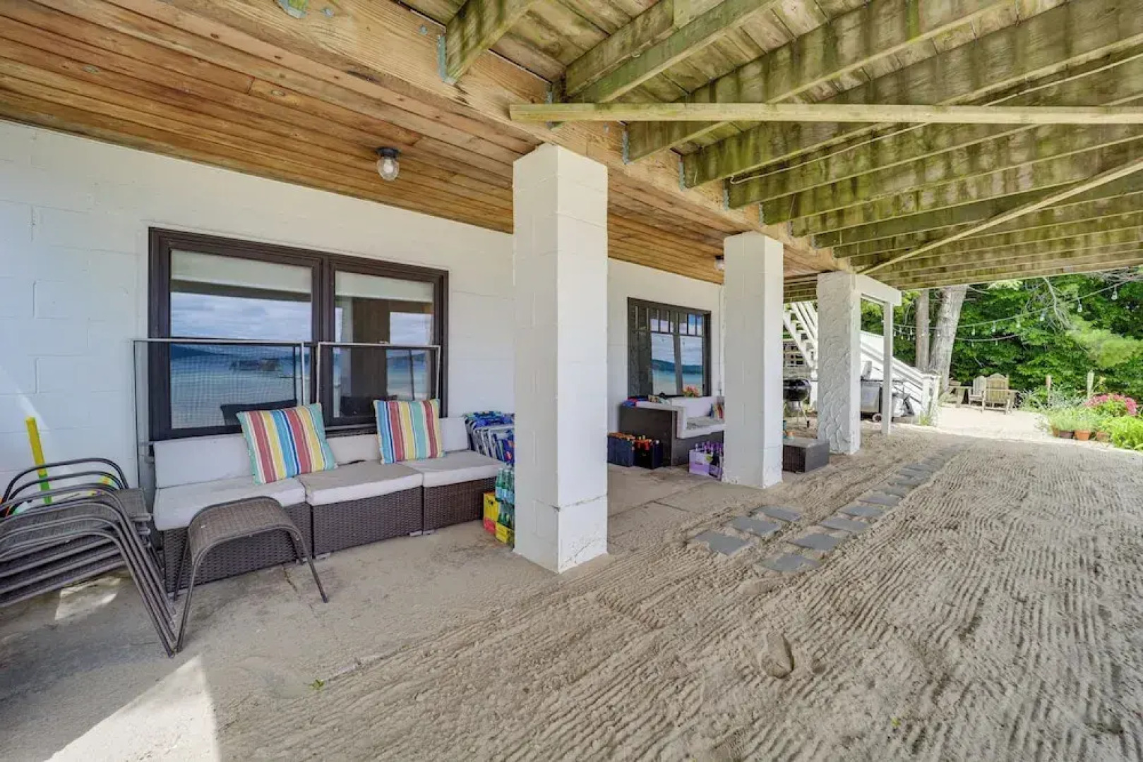 Updated Glen Arbor Cottage on Lake: Dock & Mooring