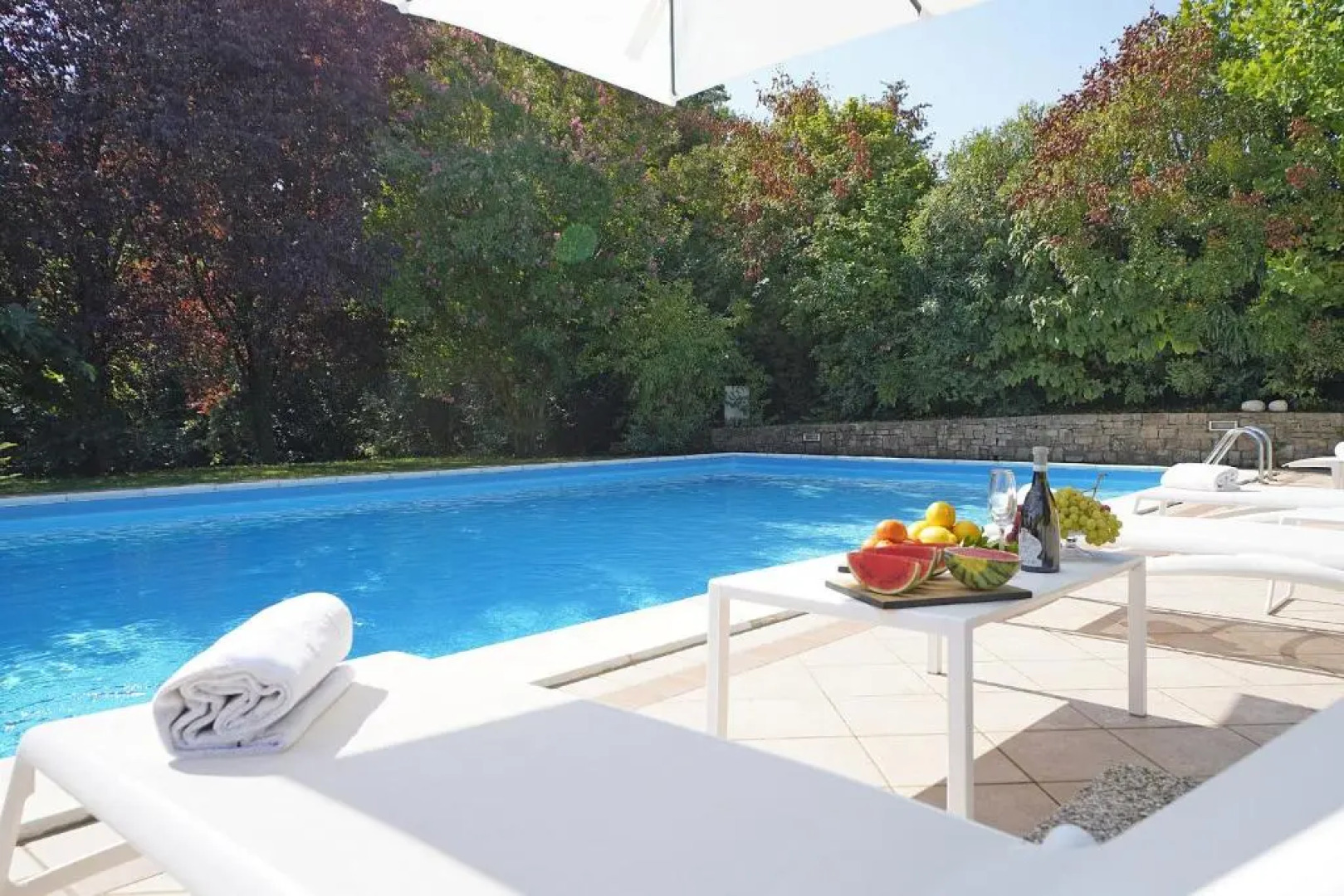 Villa Gelso park and private pool, lake view, ac,