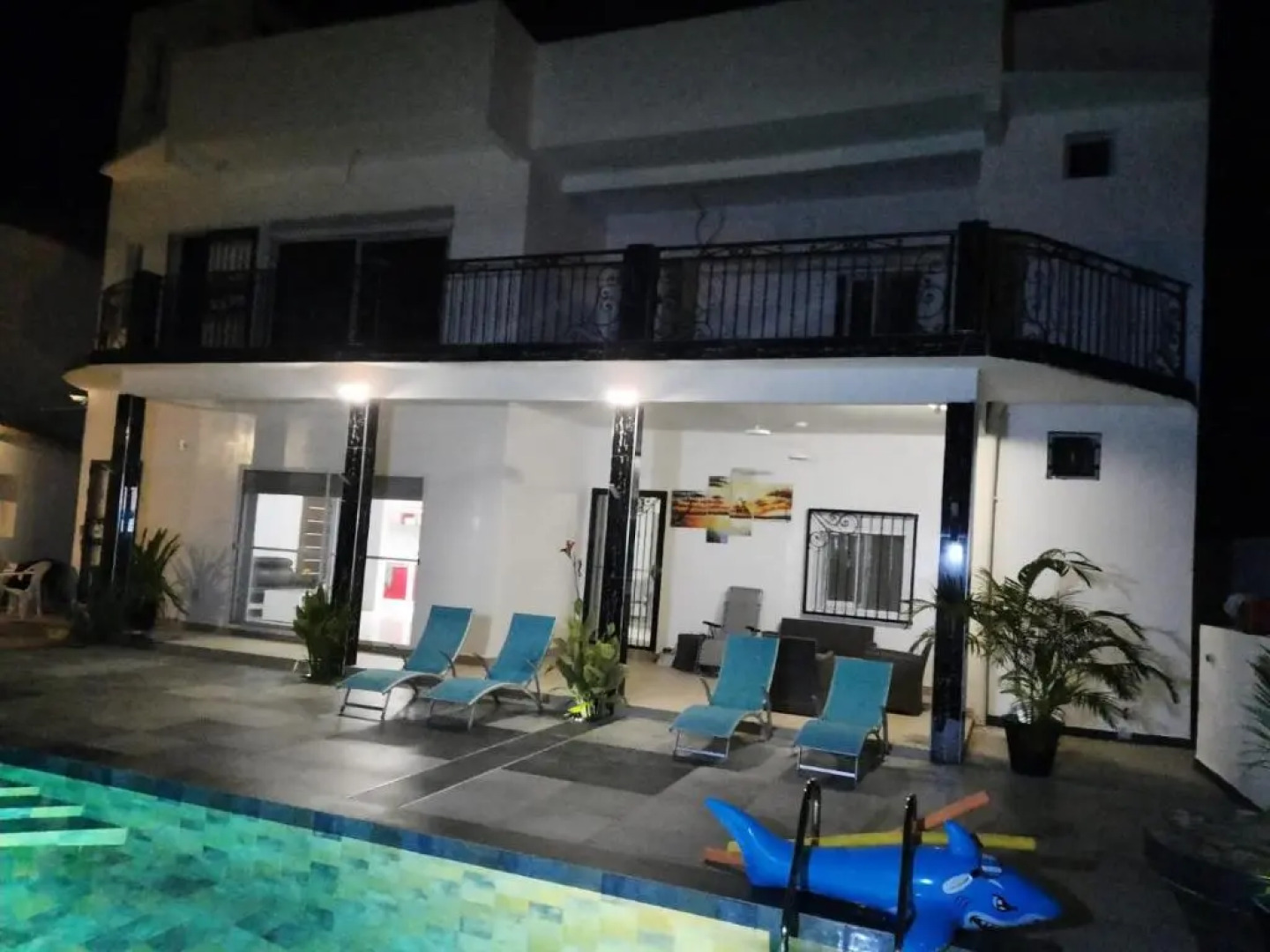 Magnifique villa climatisée avec piscine à Warang - Villa Keur Damel et Linguère