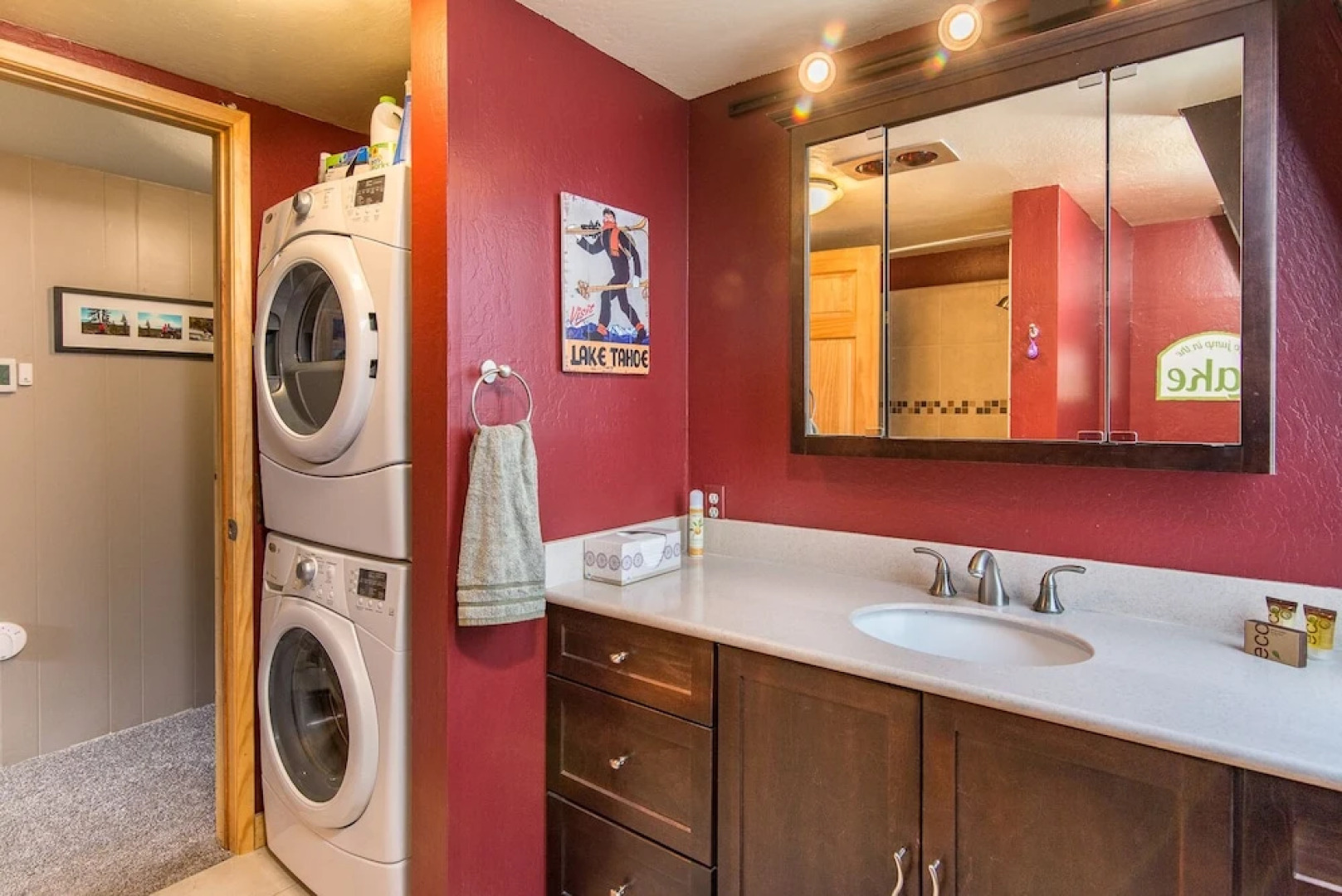 Spacious Wooded Tahoe Cabin by RedAwning