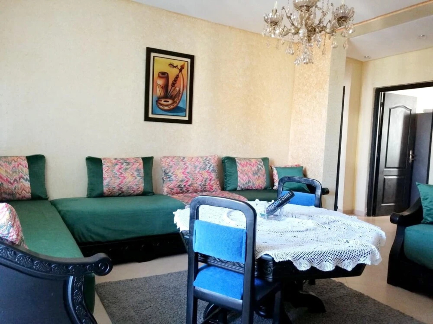 Apartment With 2 Bedrooms in M'diq, With Shared Pool and Furnished Balcony Near the Beach