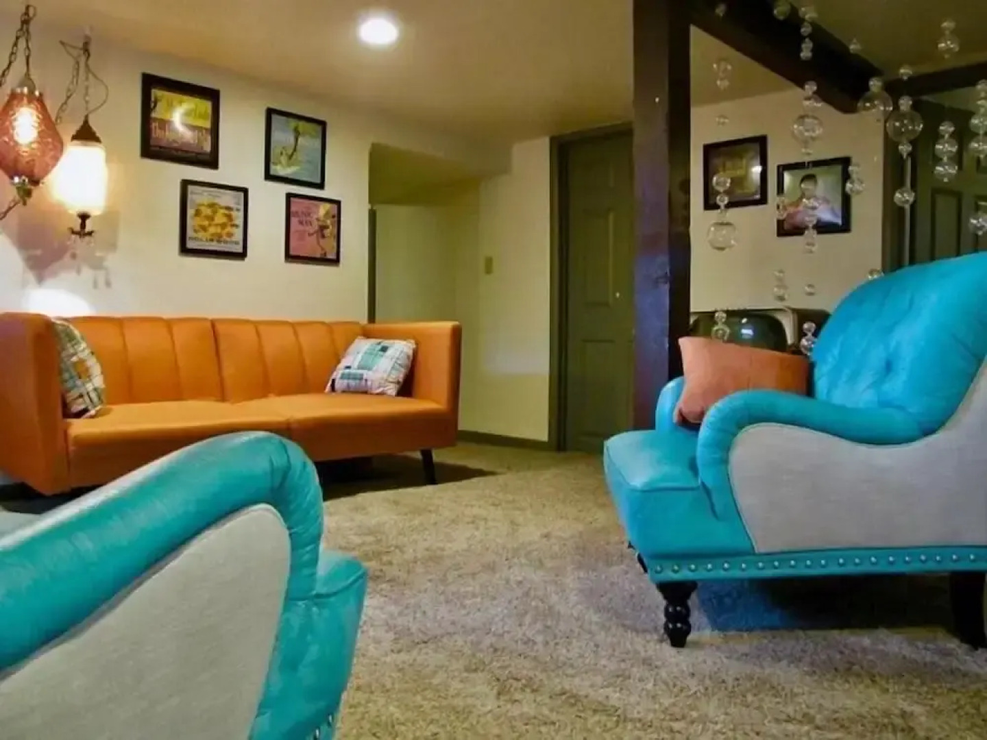 Retro-inspired Downtown Loveland Apartment
