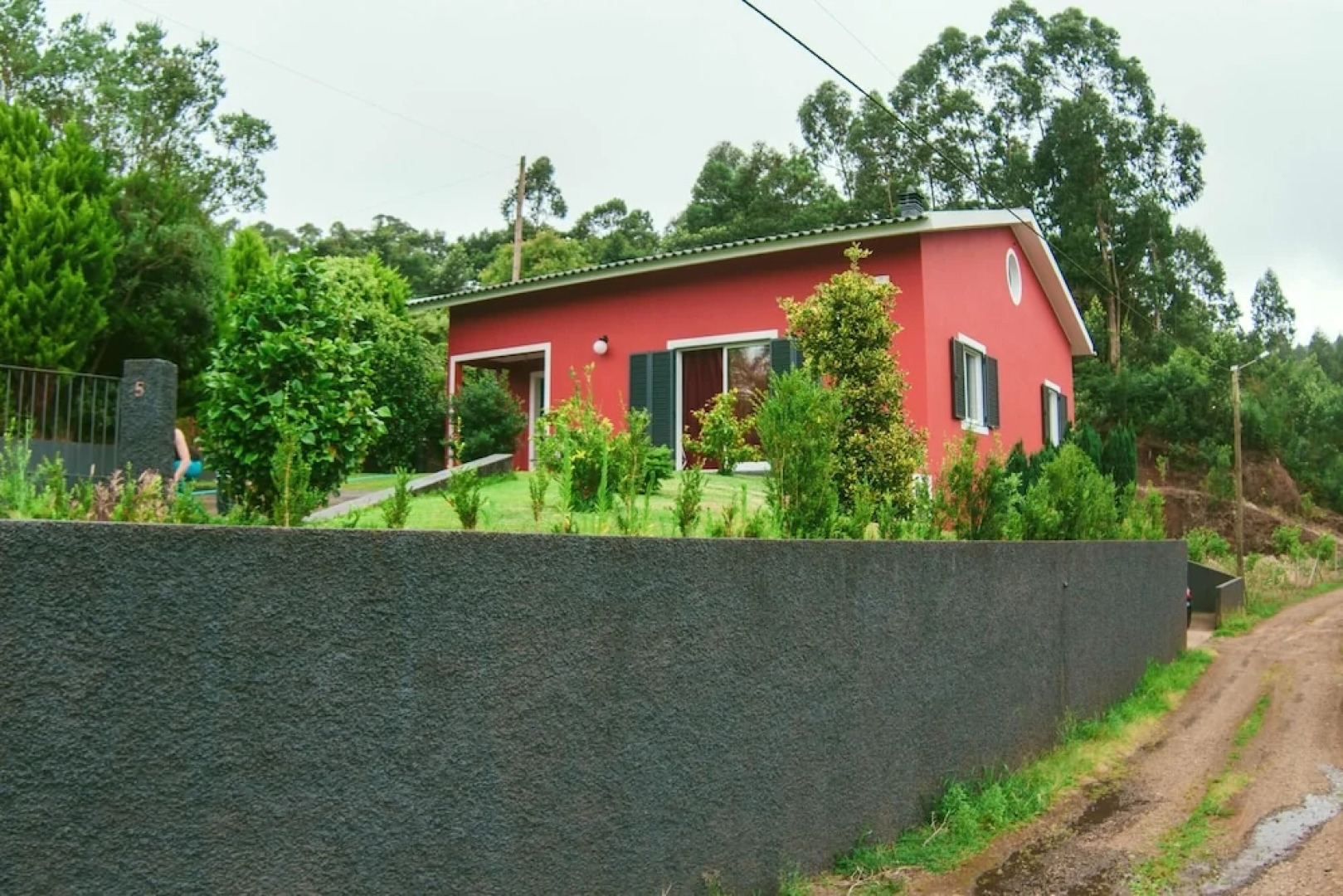 House With 3 Bedrooms in SAO Jorge santana, With Wonderful Mountain View, Enclosed Garden and Wifi Near the Beach