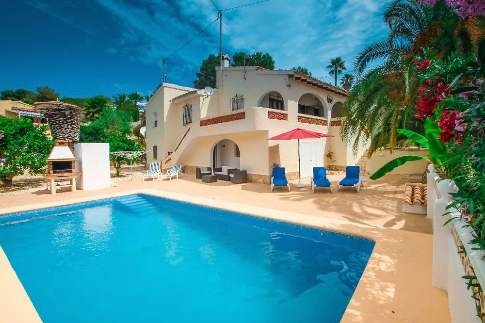 Miquel - pretty holiday property with garden and private pool in Moraira