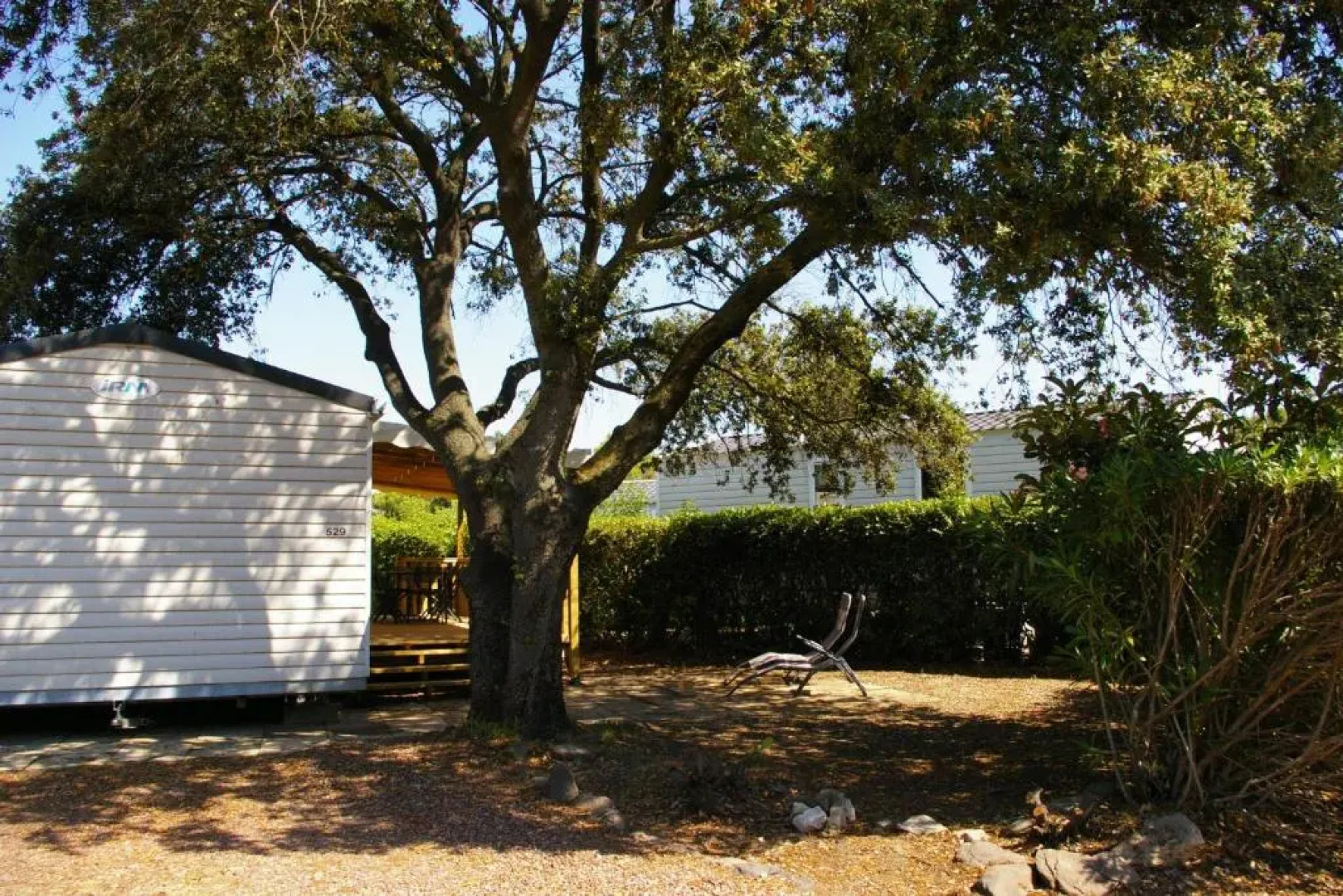 Mobile Home OuiReves 529 facing the Mediterranean