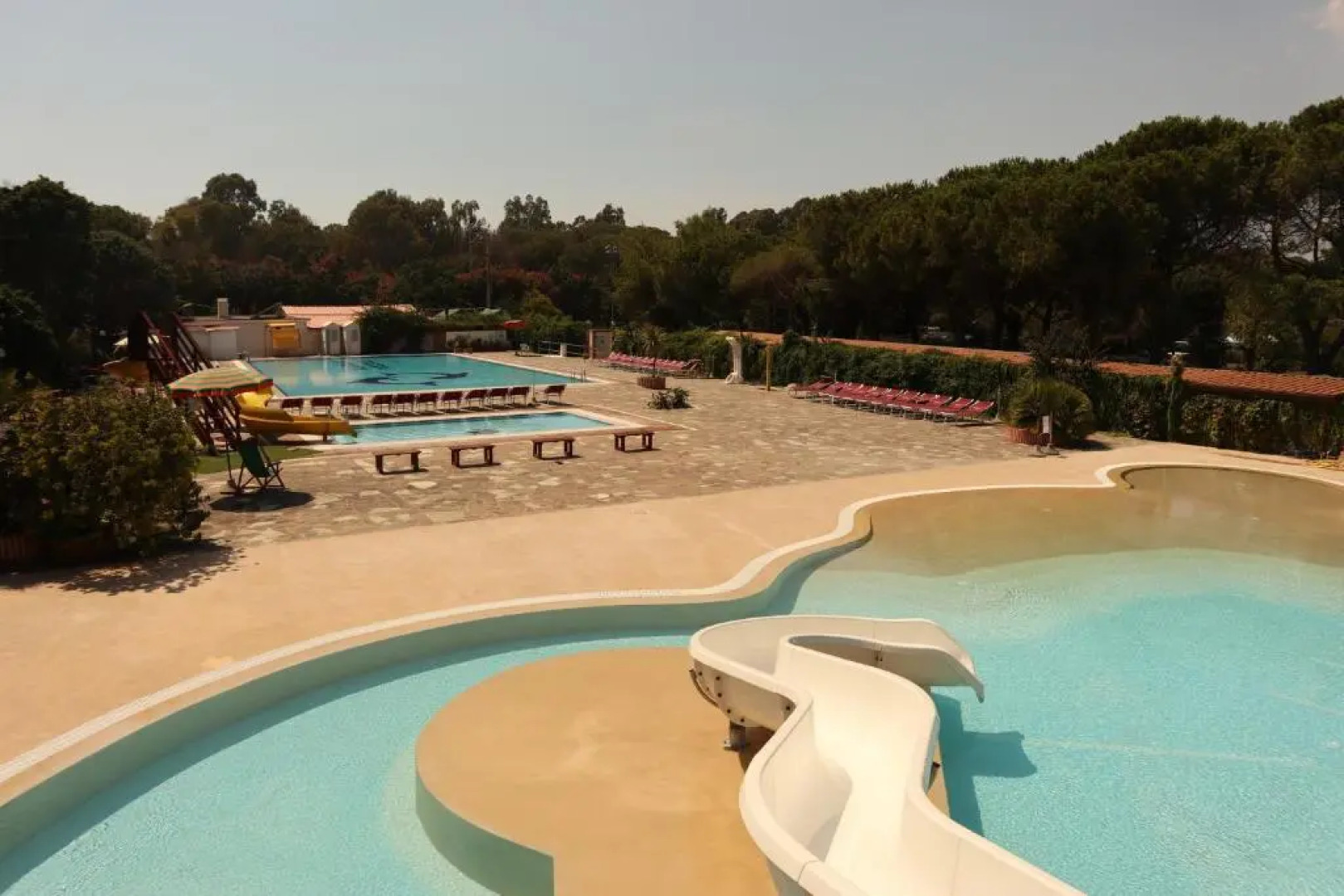 Happy Camp mobile homes in Camping Village Paestum