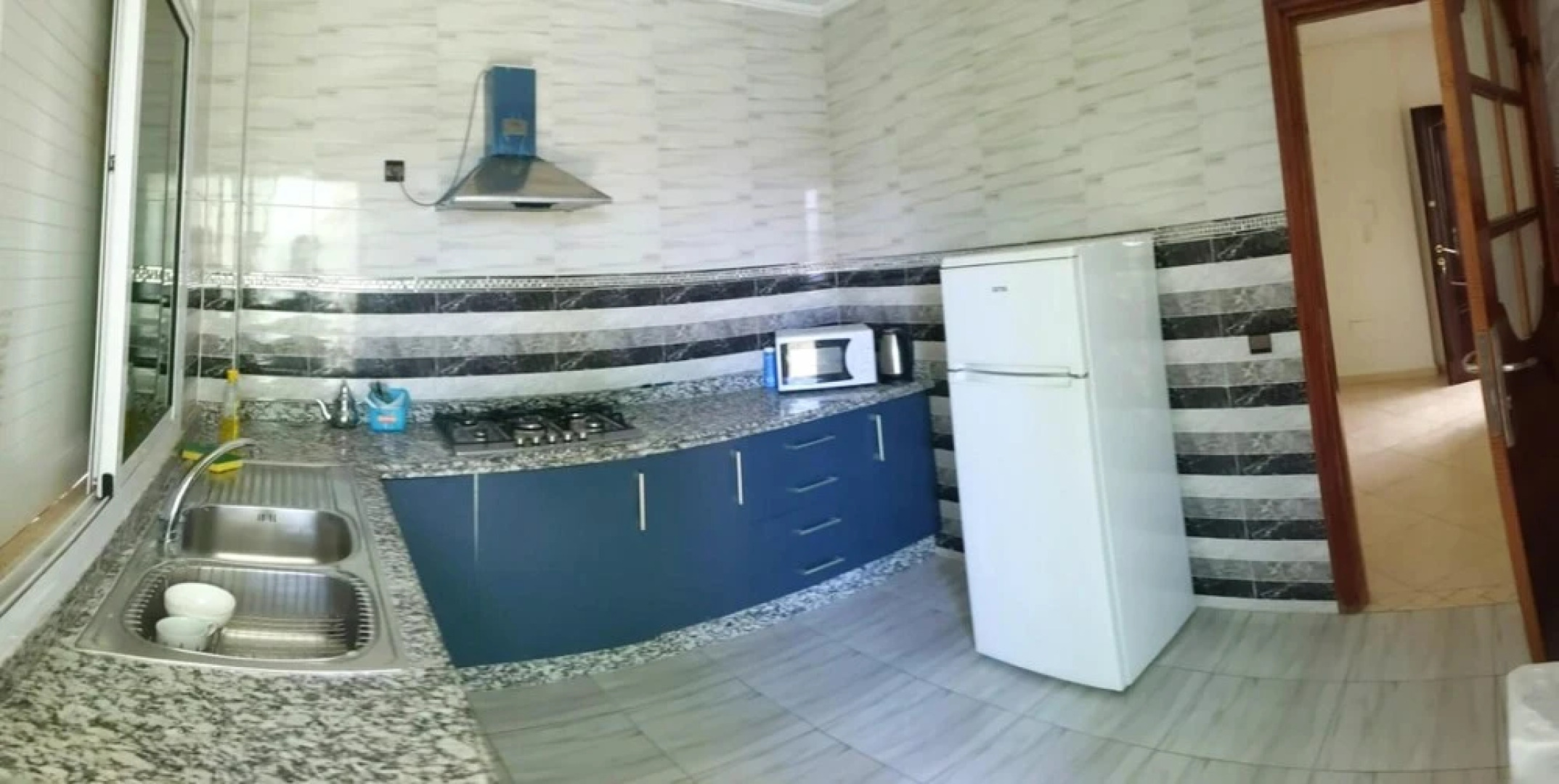 Apartment with 2 Bedrooms in Kenitra, with Wonderful City View, Furnished Terrace And Wifi - 10 Km From the Beach