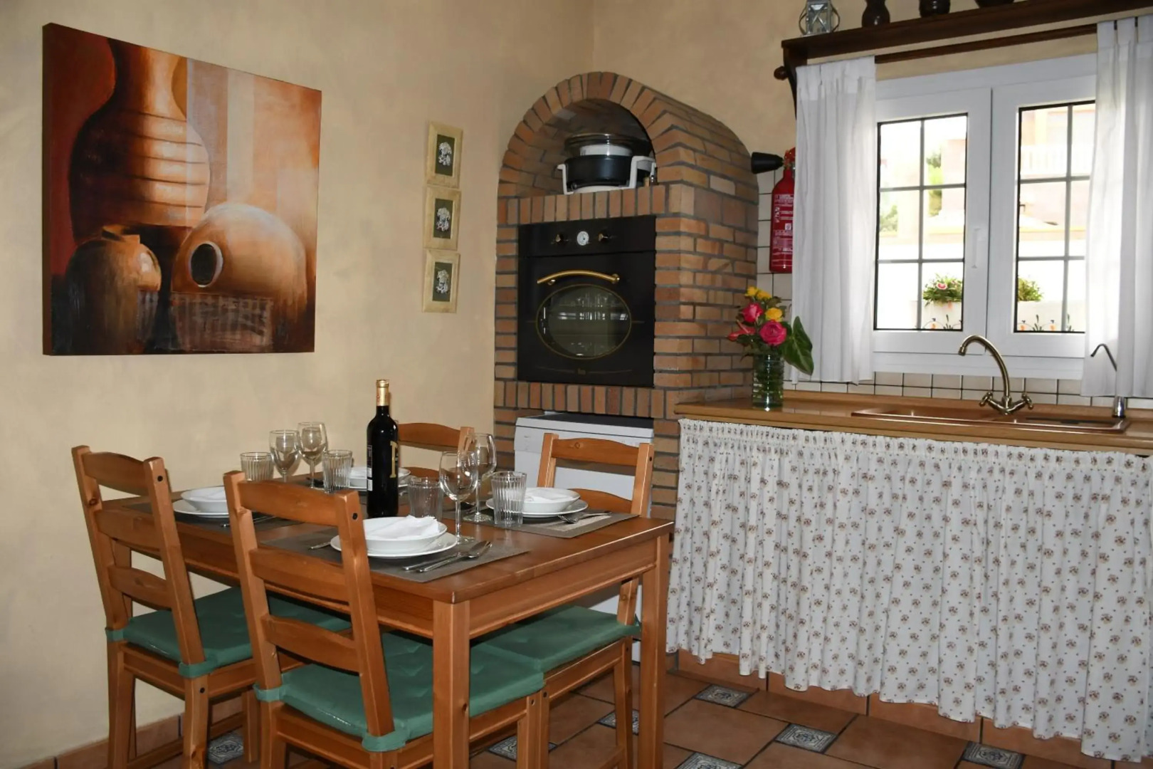 Pedro's house with fantastic views