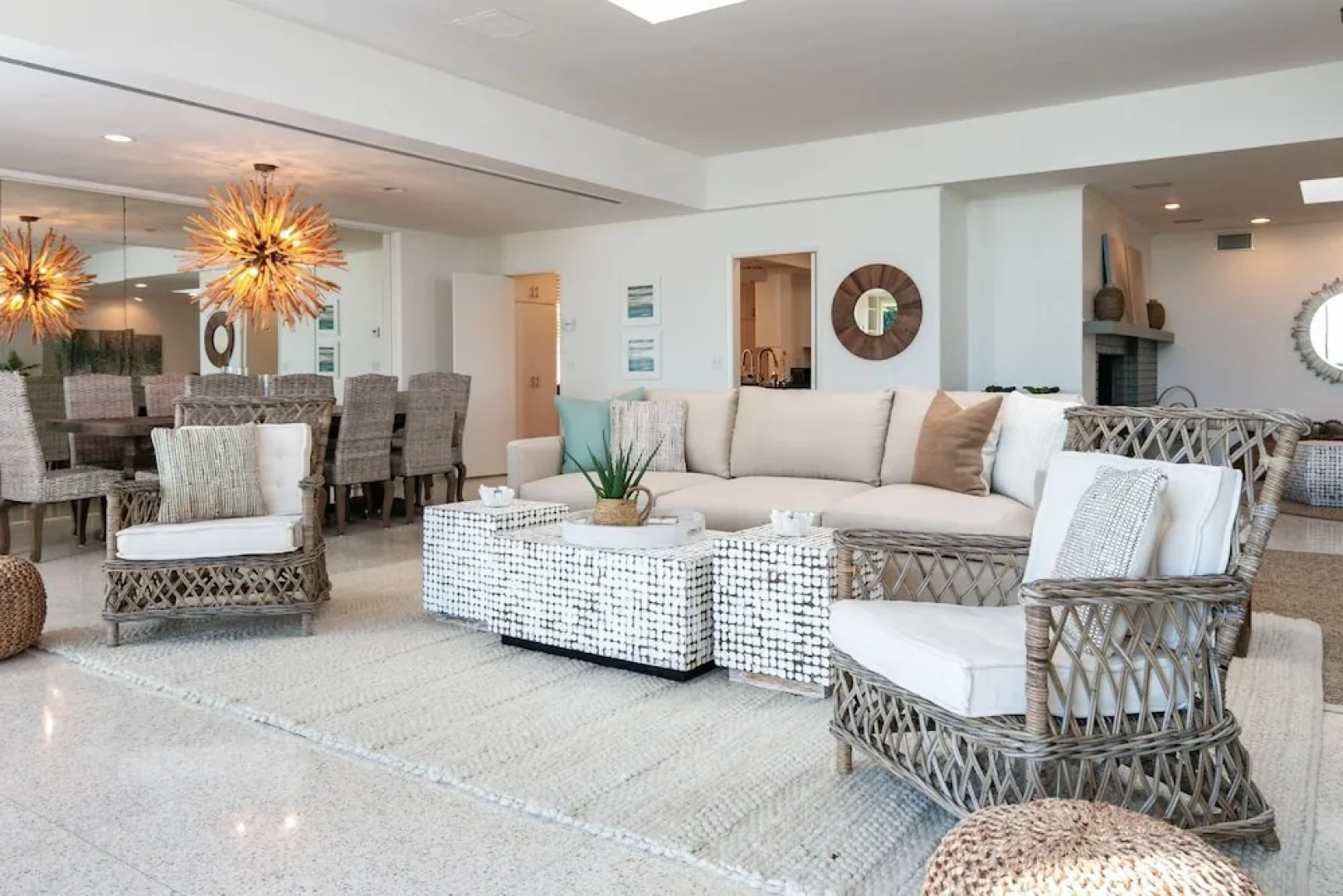 New Listing! Palatial Beachfront W/ Casita 6 Bedroom Home