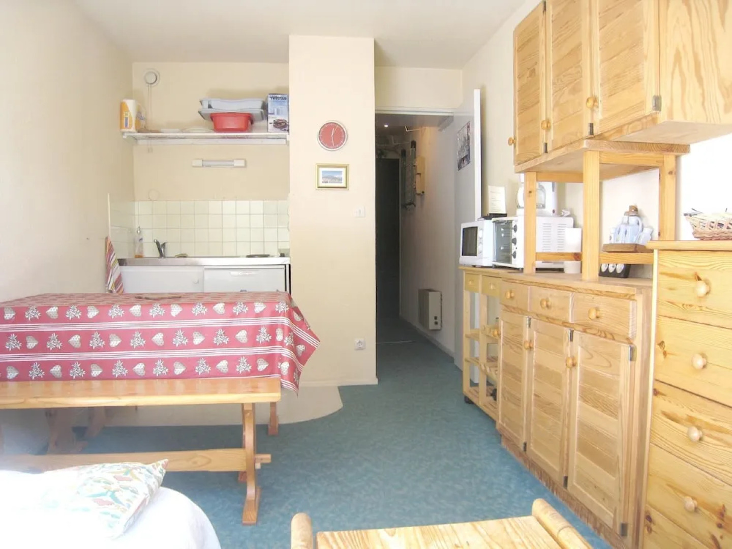 Studio in Bolquère, With Wonderful Mountain View and Wifi - 300 m From