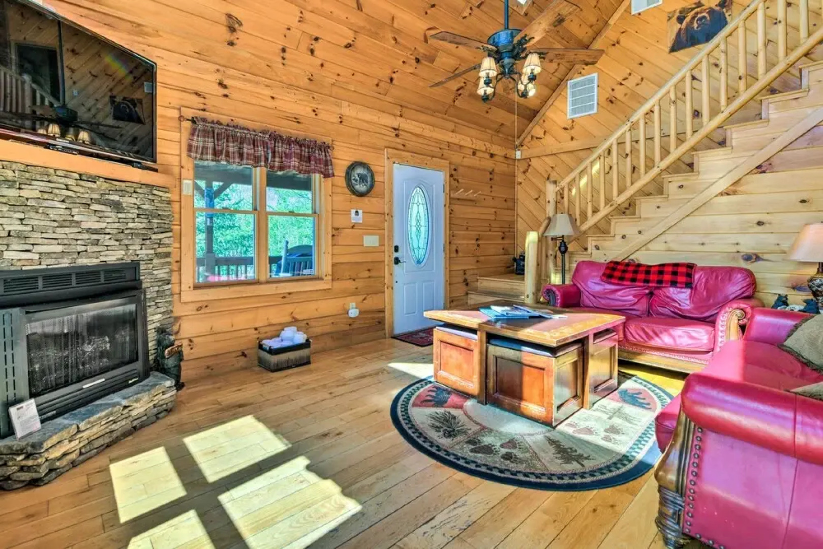 Bryson City Cabin Rental w/ Views & Hot Tub