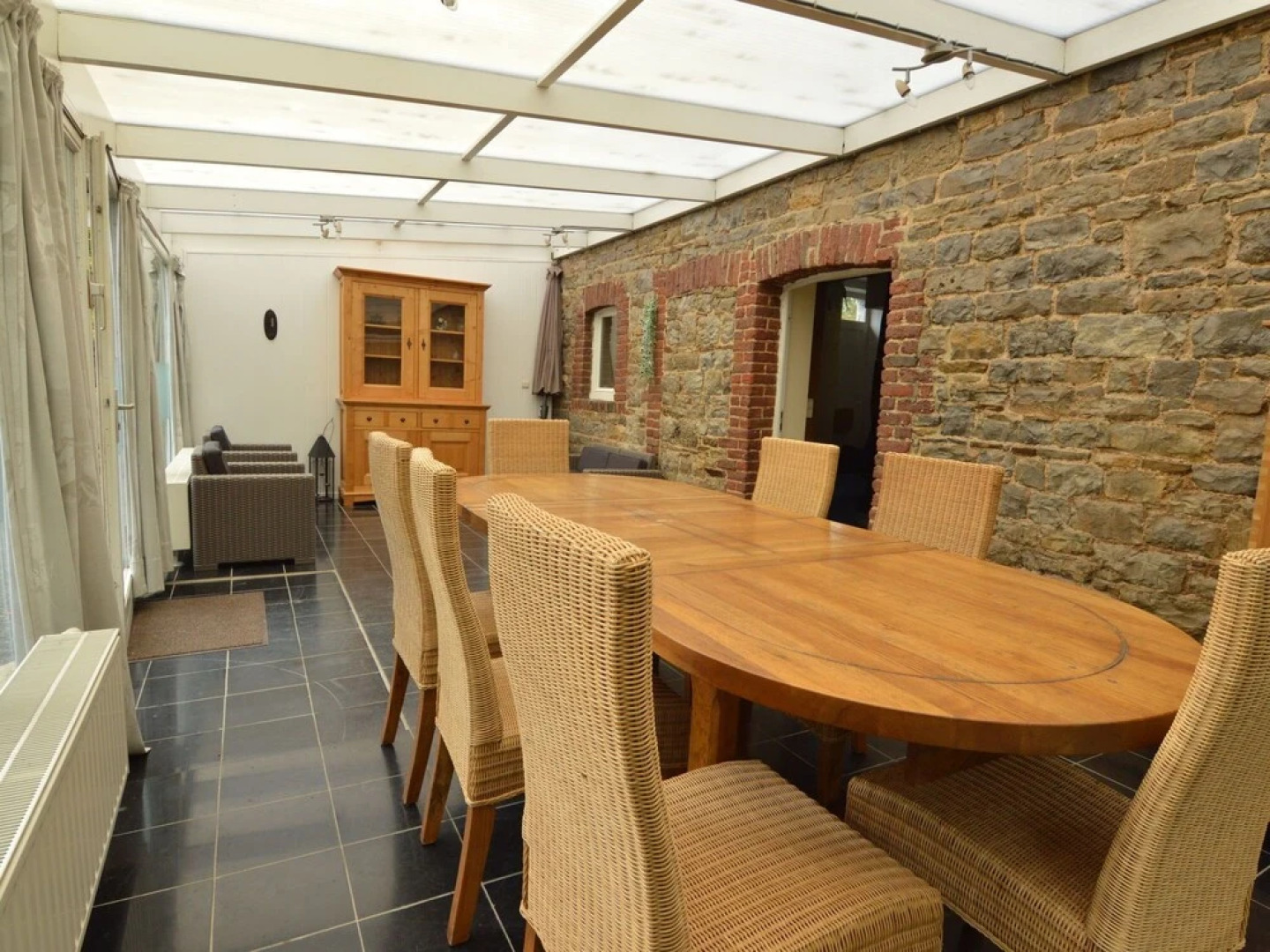 Modern Holiday Home in Ferrieres with Sauna