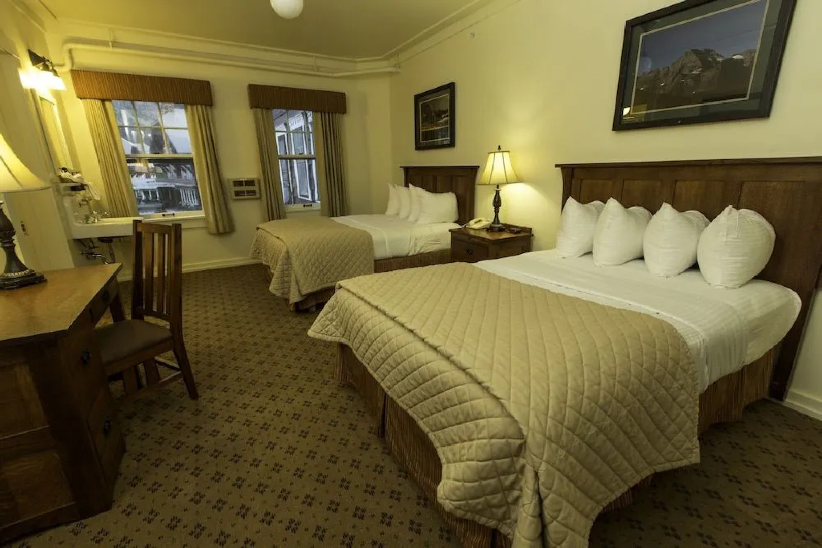 Many Glacier Hotel - Inside the Park