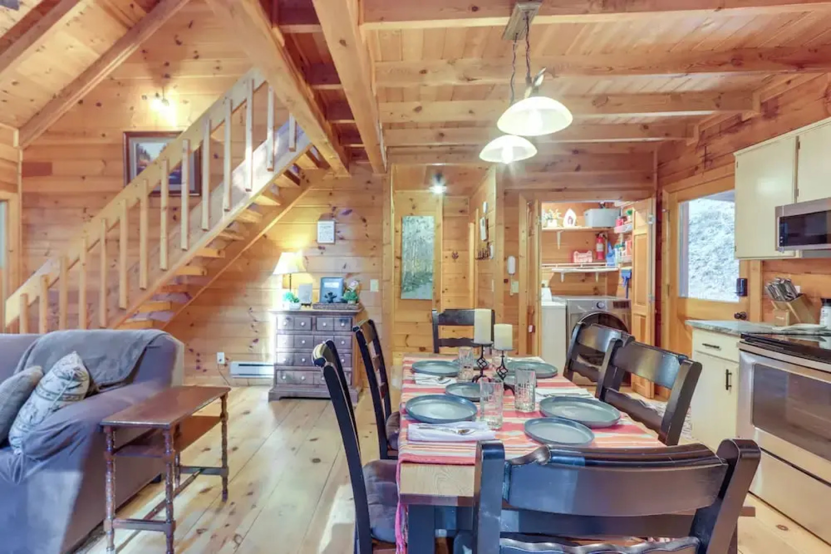 Waterfront Cabin w/ Beautiful River View & Hot Tub