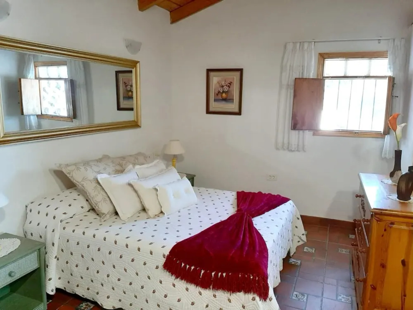 House With one Bedroom in San Juan del Reparo, With Wonderful sea View and Furnished Terrace - 7 km From the Beach