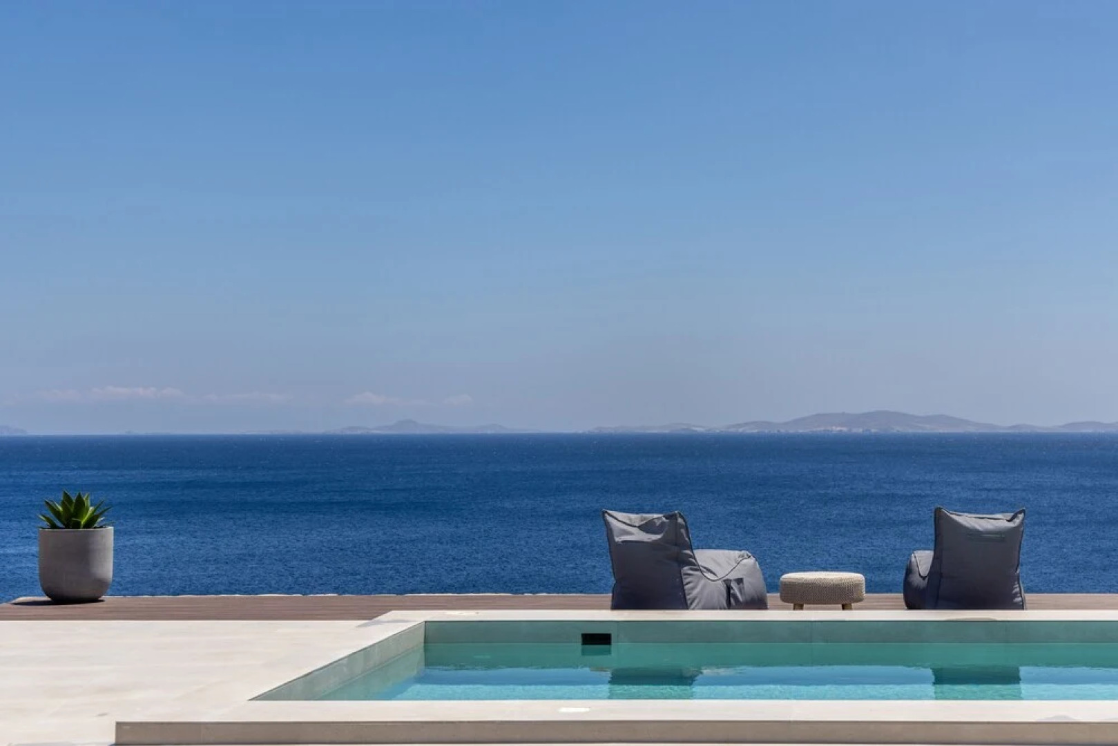 Aegean Whispers Sea Front Villa in Tinos