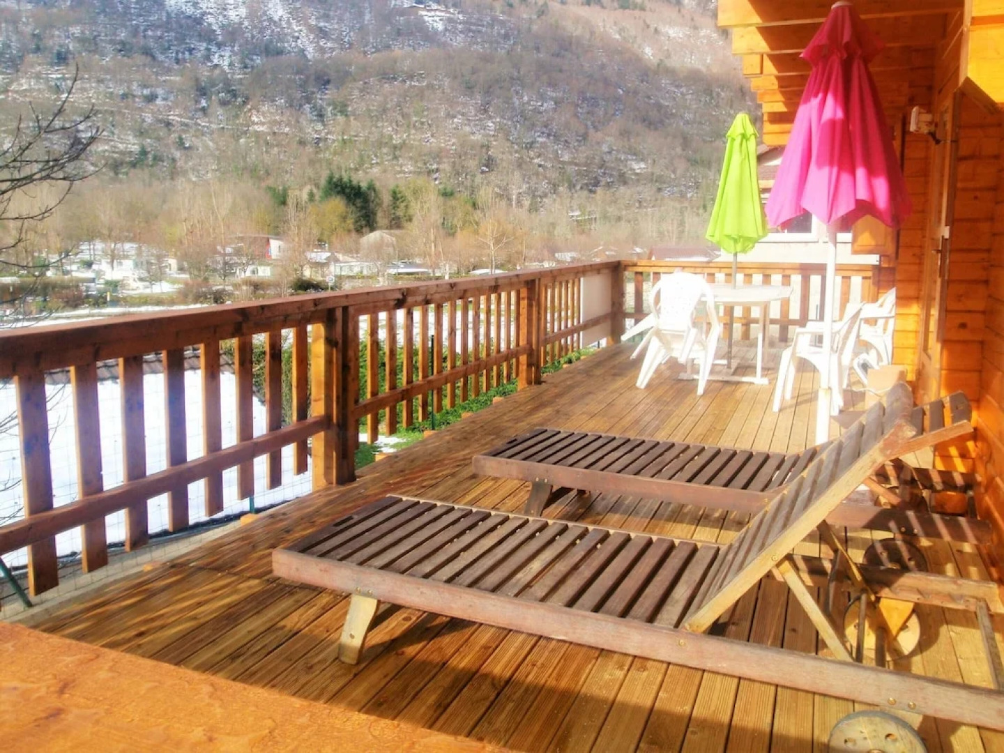 Chalet With 3 Bedrooms in Orlu, With Wonderful Mountain View, Furnishe