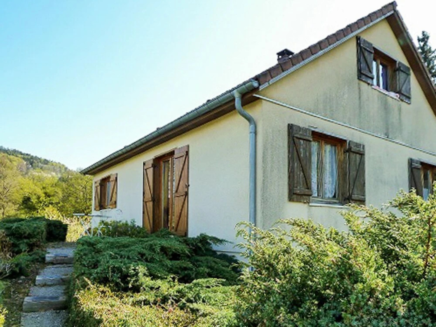 House With 4 Bedrooms in Aumontzey, With Wonderful Mountain View, Furn