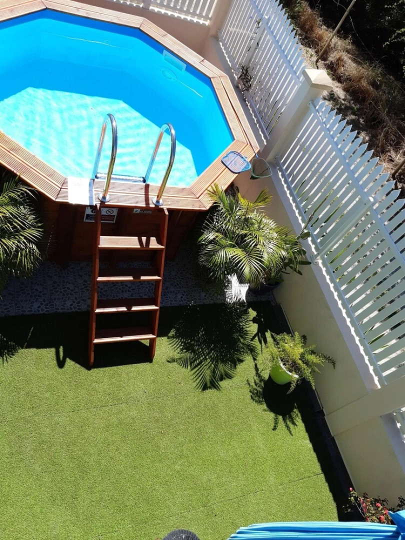 House With 2 Bedrooms in Bouillante, With Wonderful sea View, Private Pool, Enclosed Garden