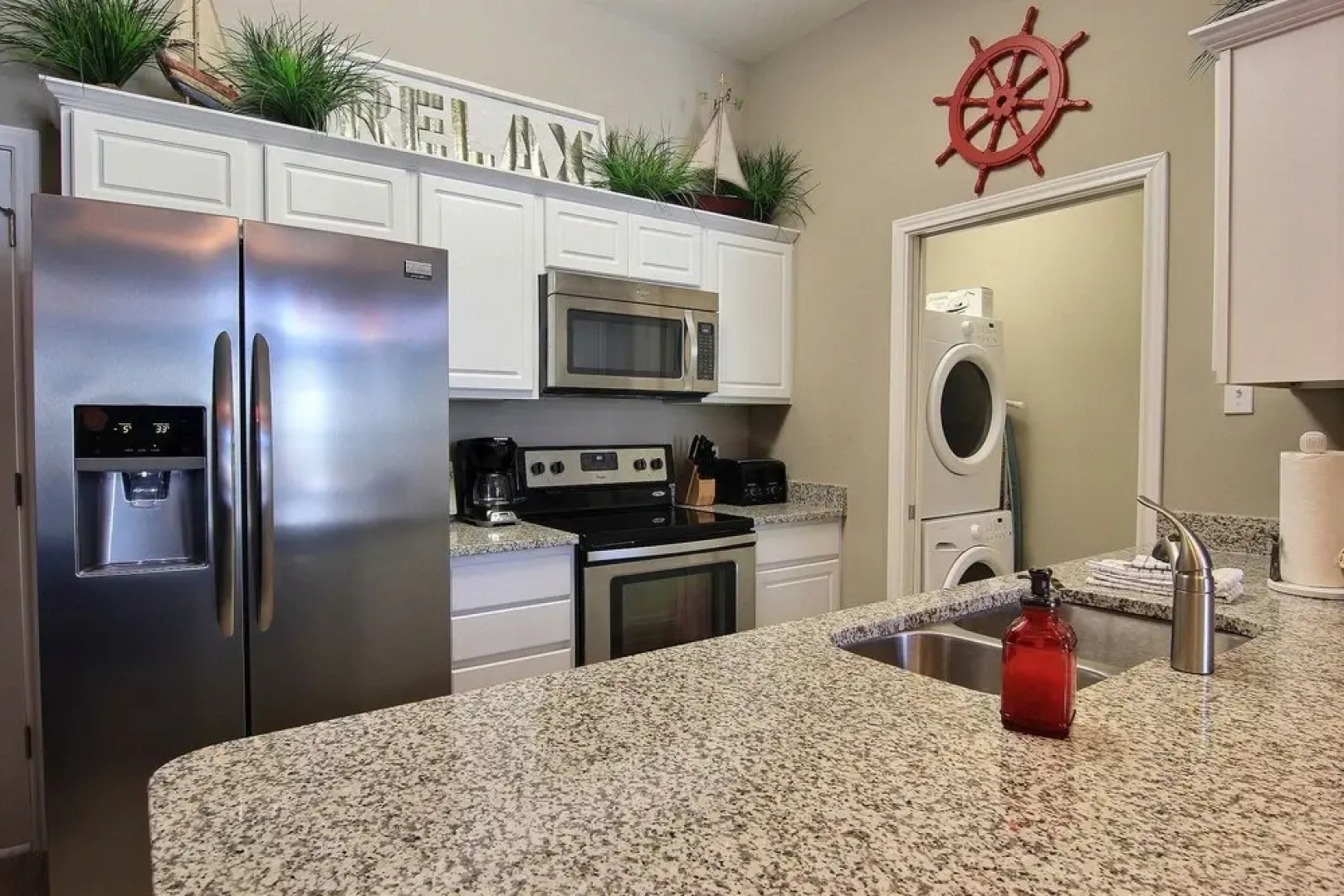 Padre Beach View 229 by RedAwning