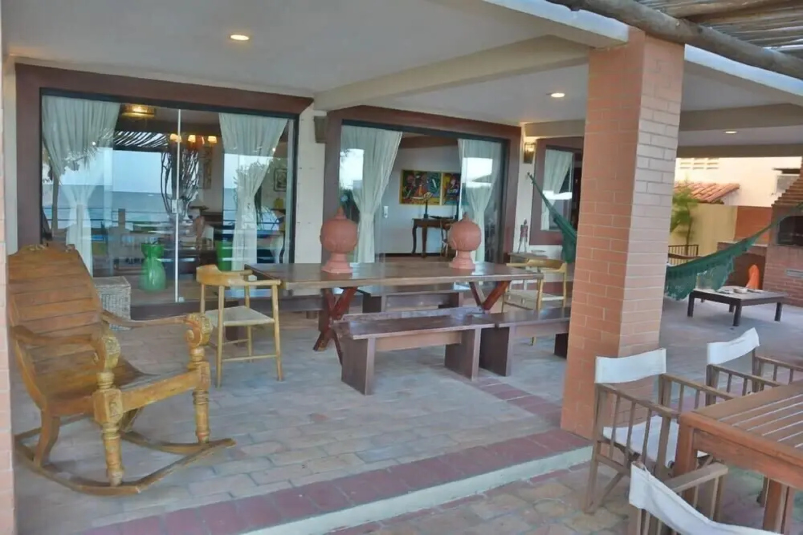 Casa de luxo na beira mar Porto Mirim