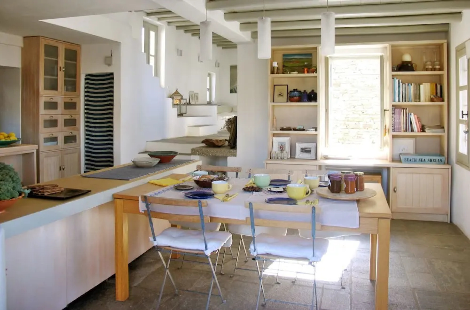 Villa With 3 Bedrooms in Cyclades, With Wonderful sea View, Private Po