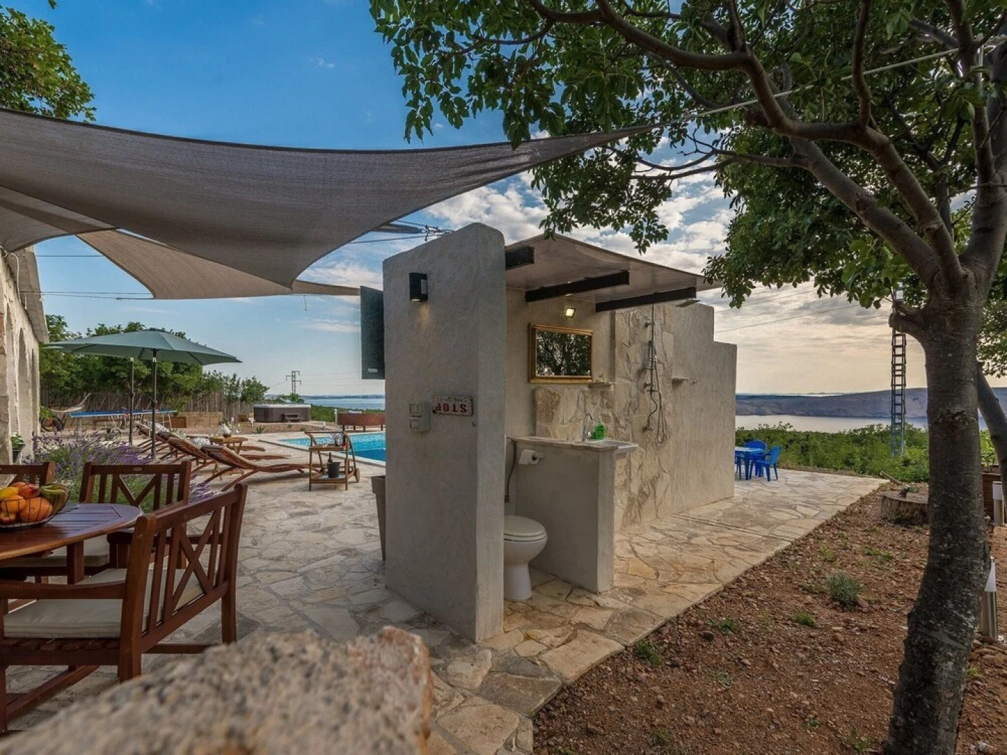 Beautiful Stone Villa With Private Infinity Pool and a Fascinating sea View