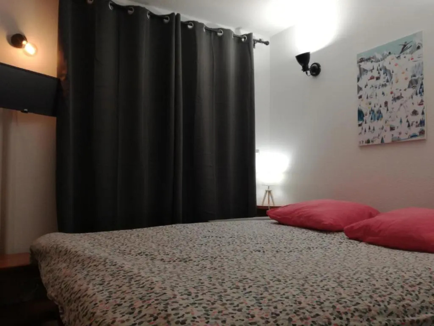 Studio vue montagnes, RDC, parking