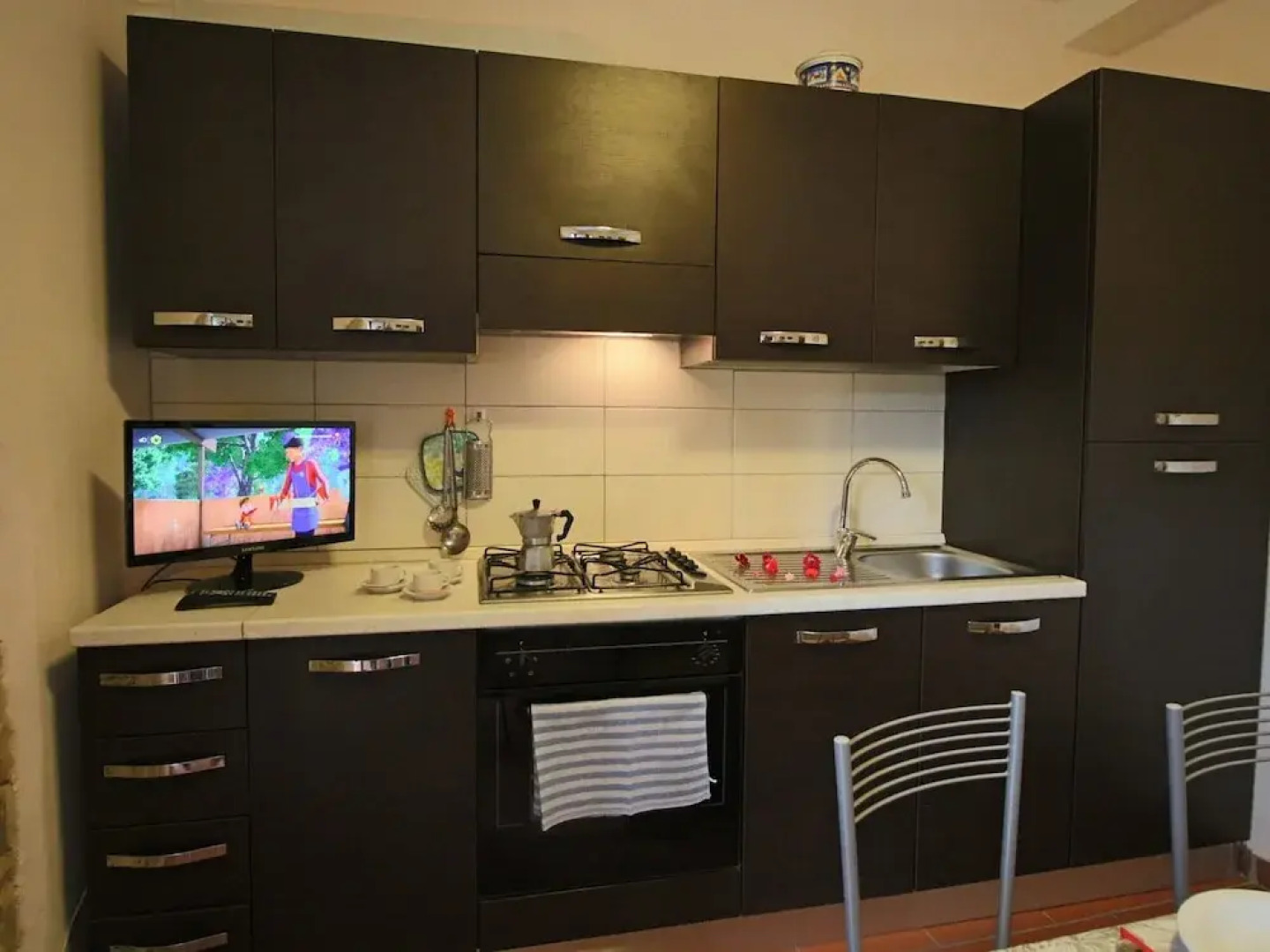 Country House With Swimming Pool and Garden With Mediterranean Plants