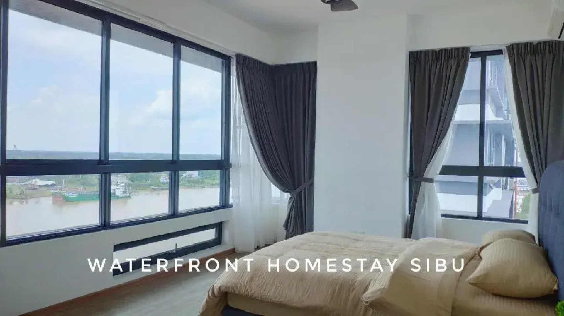 Waterfront 3Br+3Bath+8 Pax+Wifi+ 1 Parking