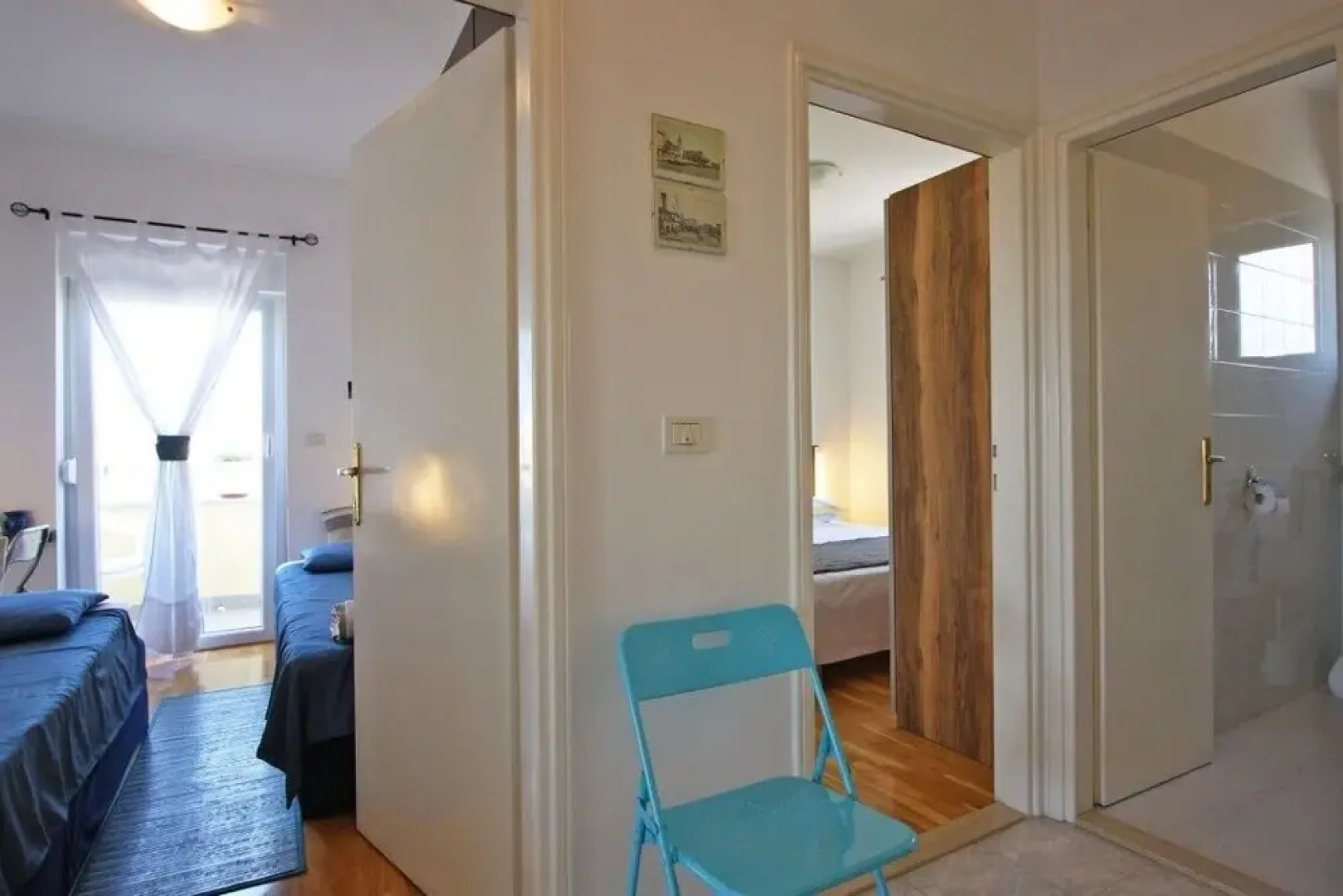 Two-bedroom apartment with sea view