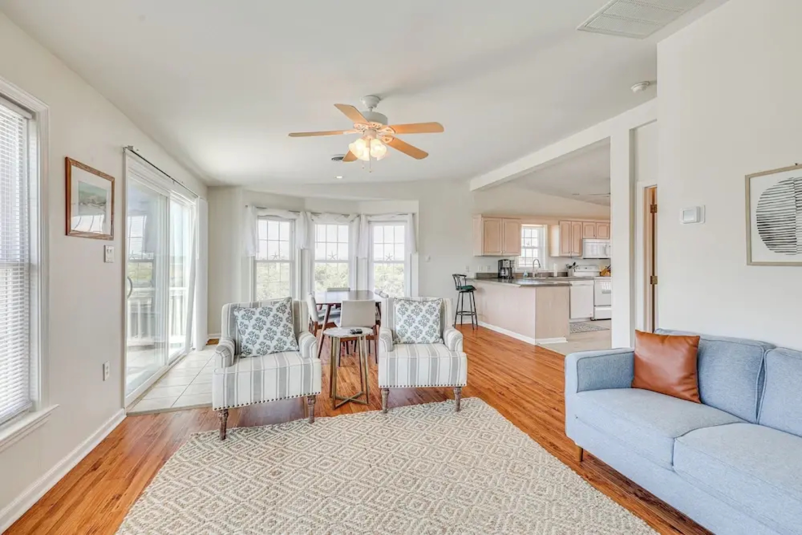 Walk to Beaches: Home w/ Patio in Surf City!