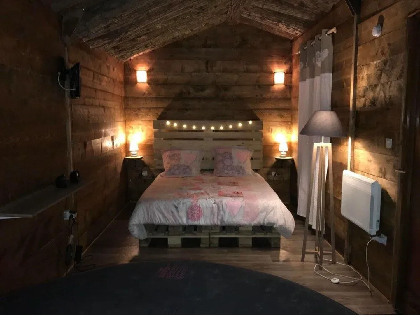 Chambre avec spa privée