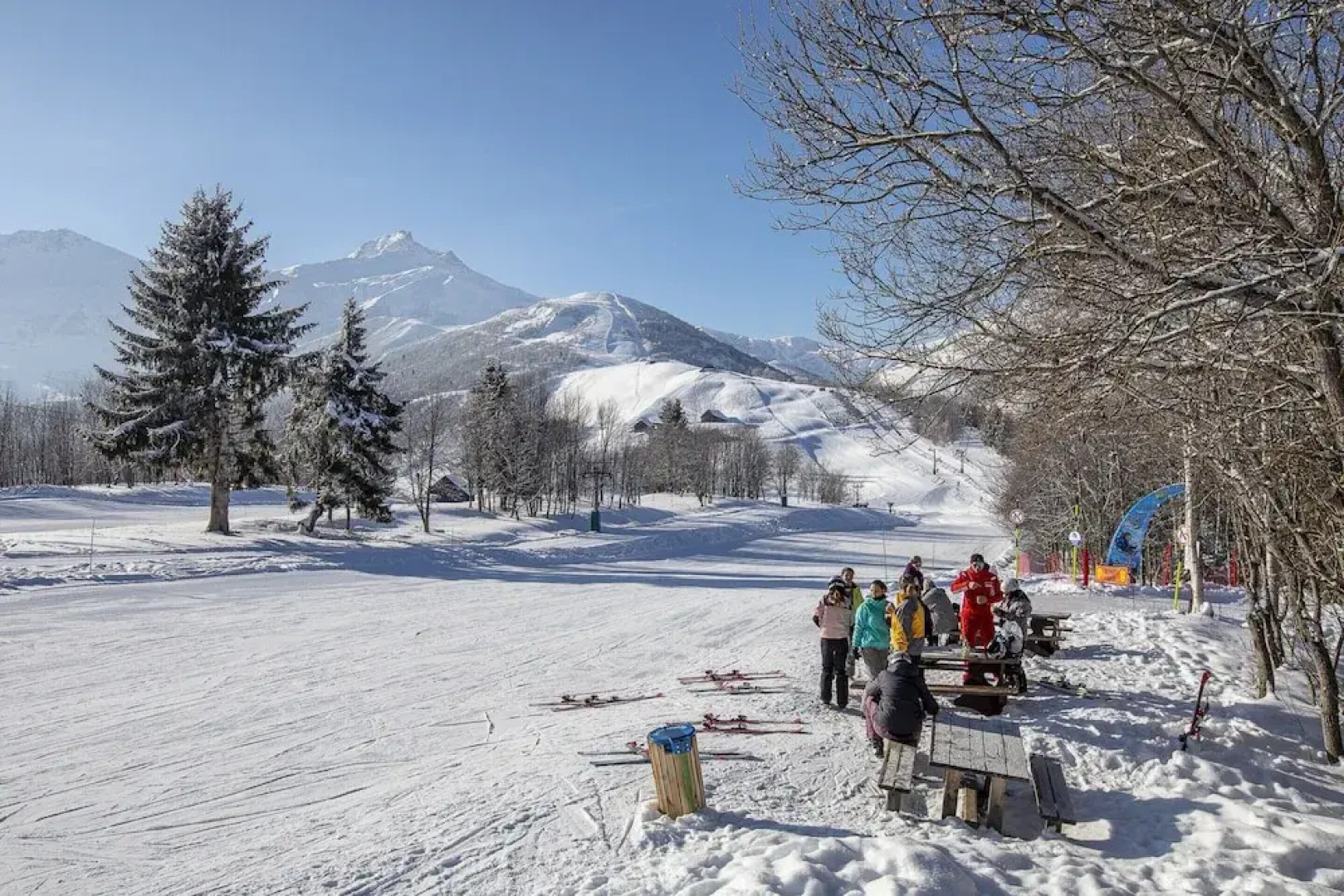 Studio in France With Ski Slope Access