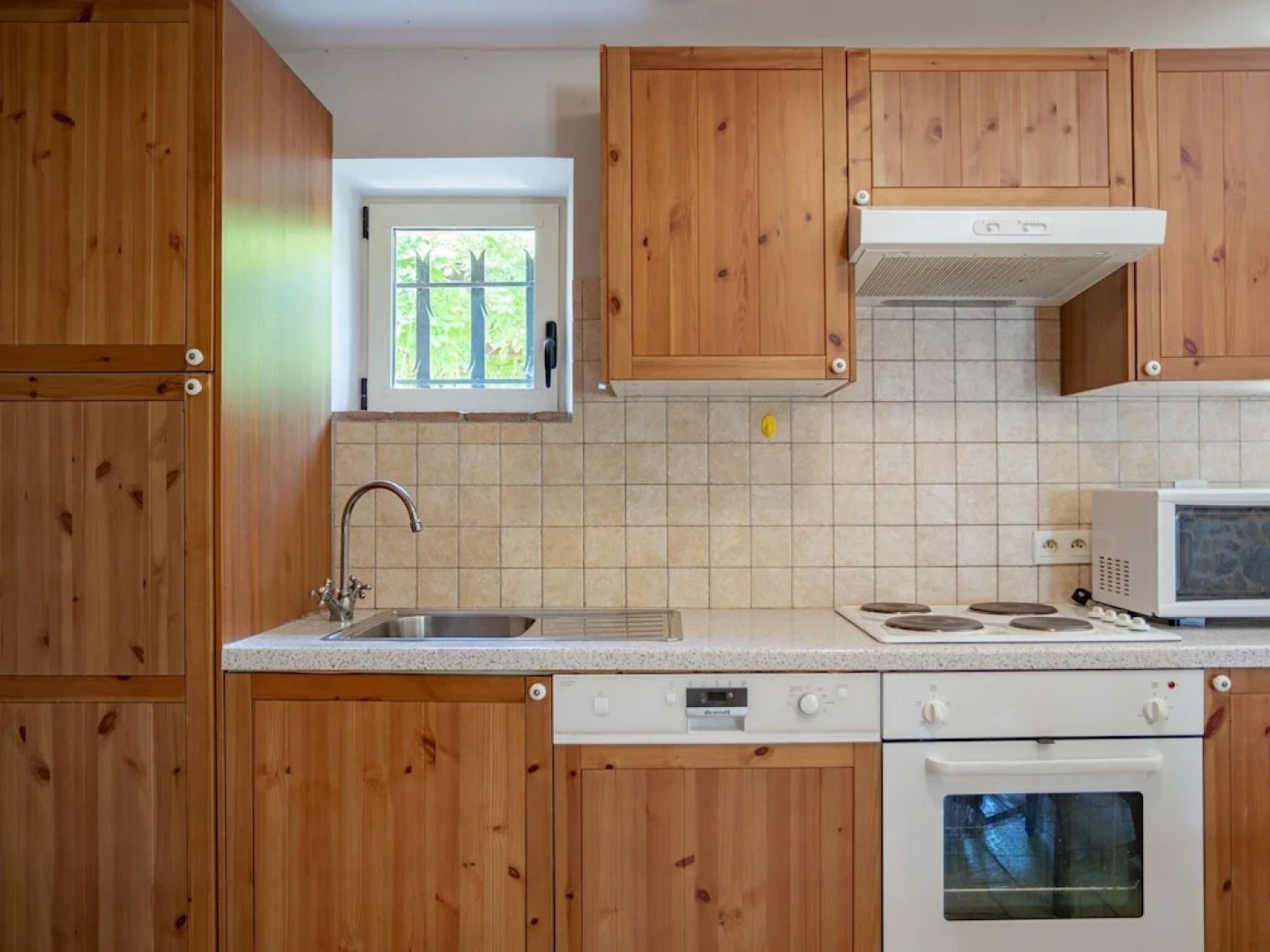 3 Cottages Around a Swimming Pool in a Small Village