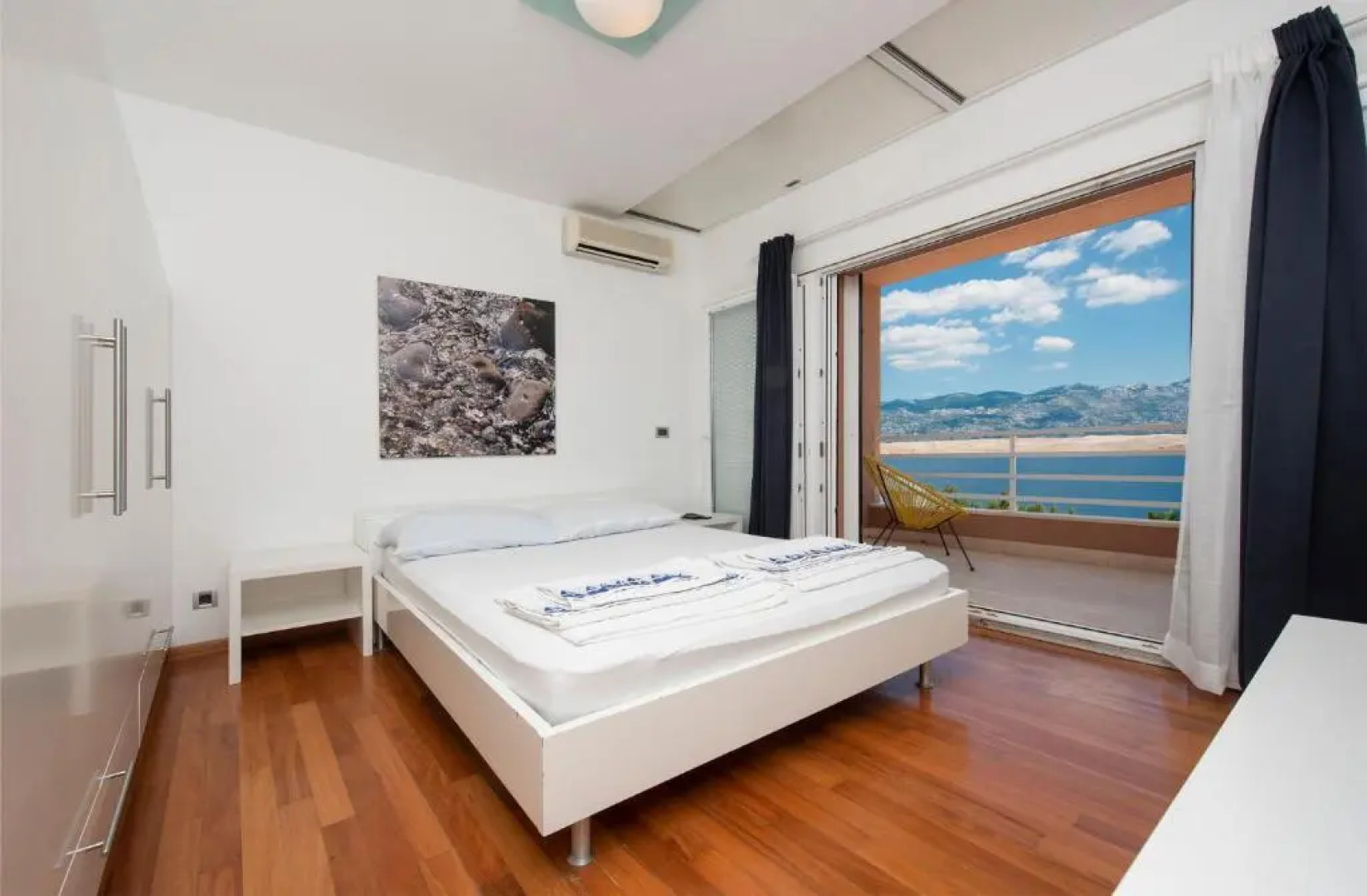 Luxury Seafront Villa Exclusive Pag with private pool by the beach on Pag island