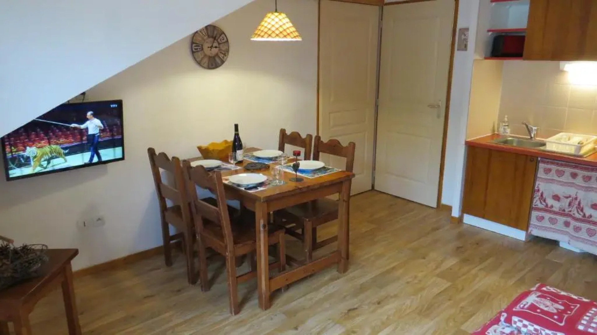 Les Orres 1800 Appartement vue exceptionnelle avec parking privatif