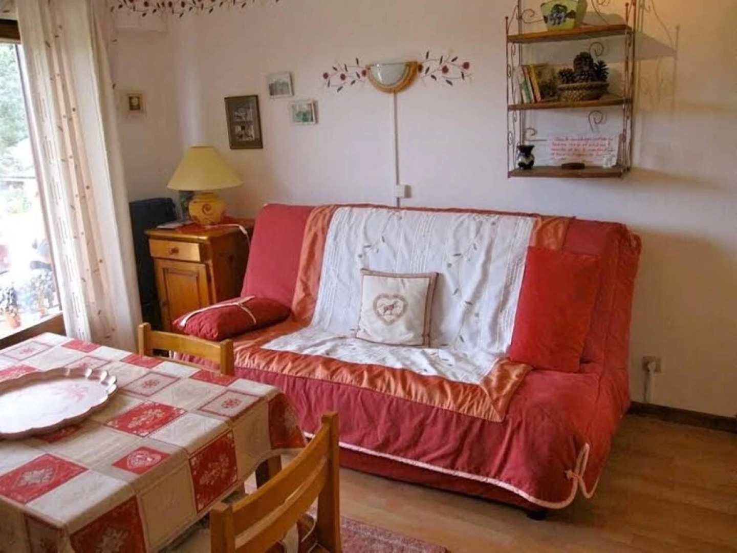 Studio in Cordon, With Wonderful Mountain View, Furnished Terrace and