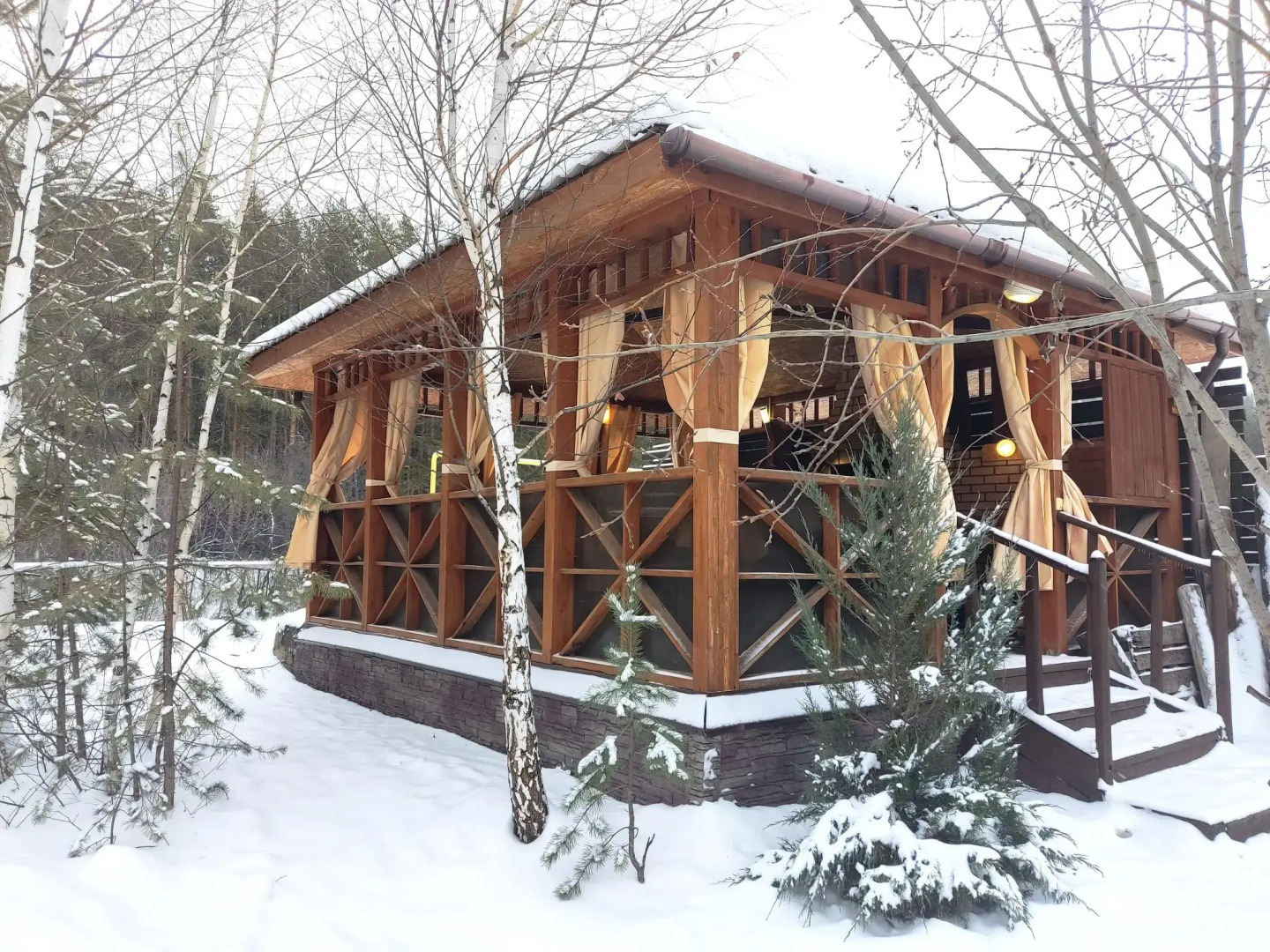 Бревенчатый дом Абзаково