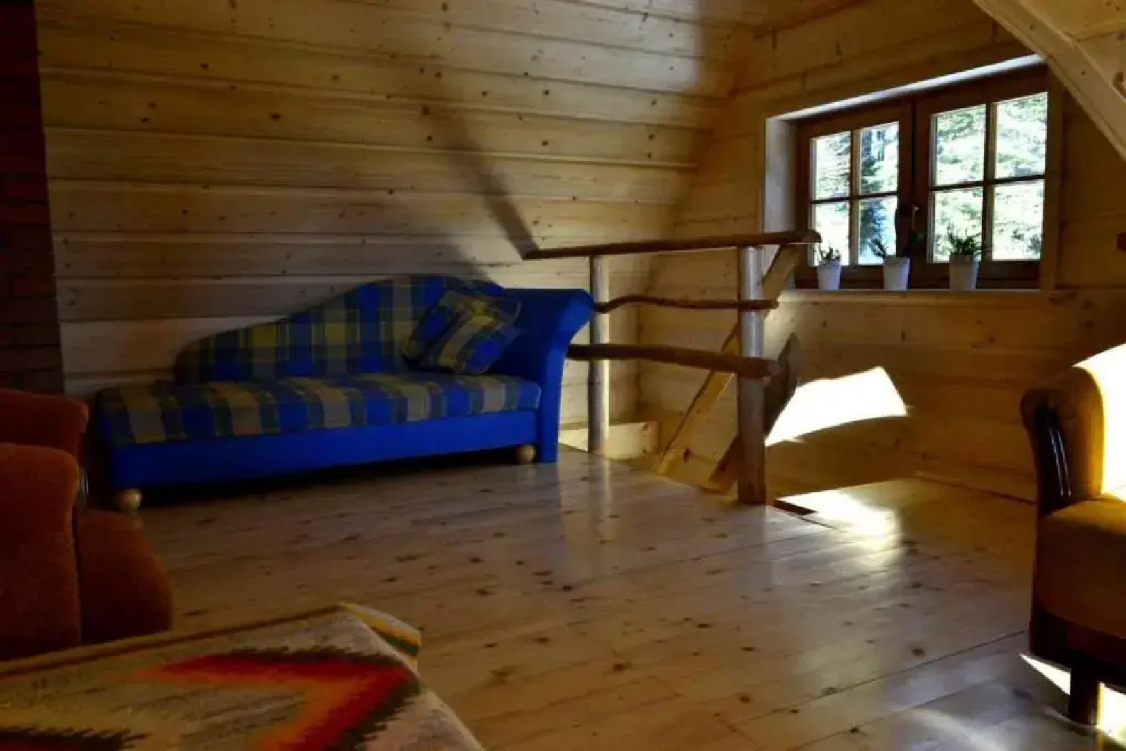 Domek drewniany w górach