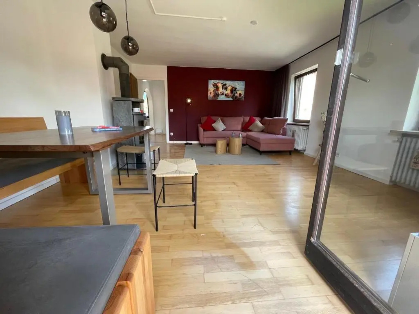 Work & Play - Apt am Tegernsee, 2 min zur Seesauna mit Balkon & Kamin